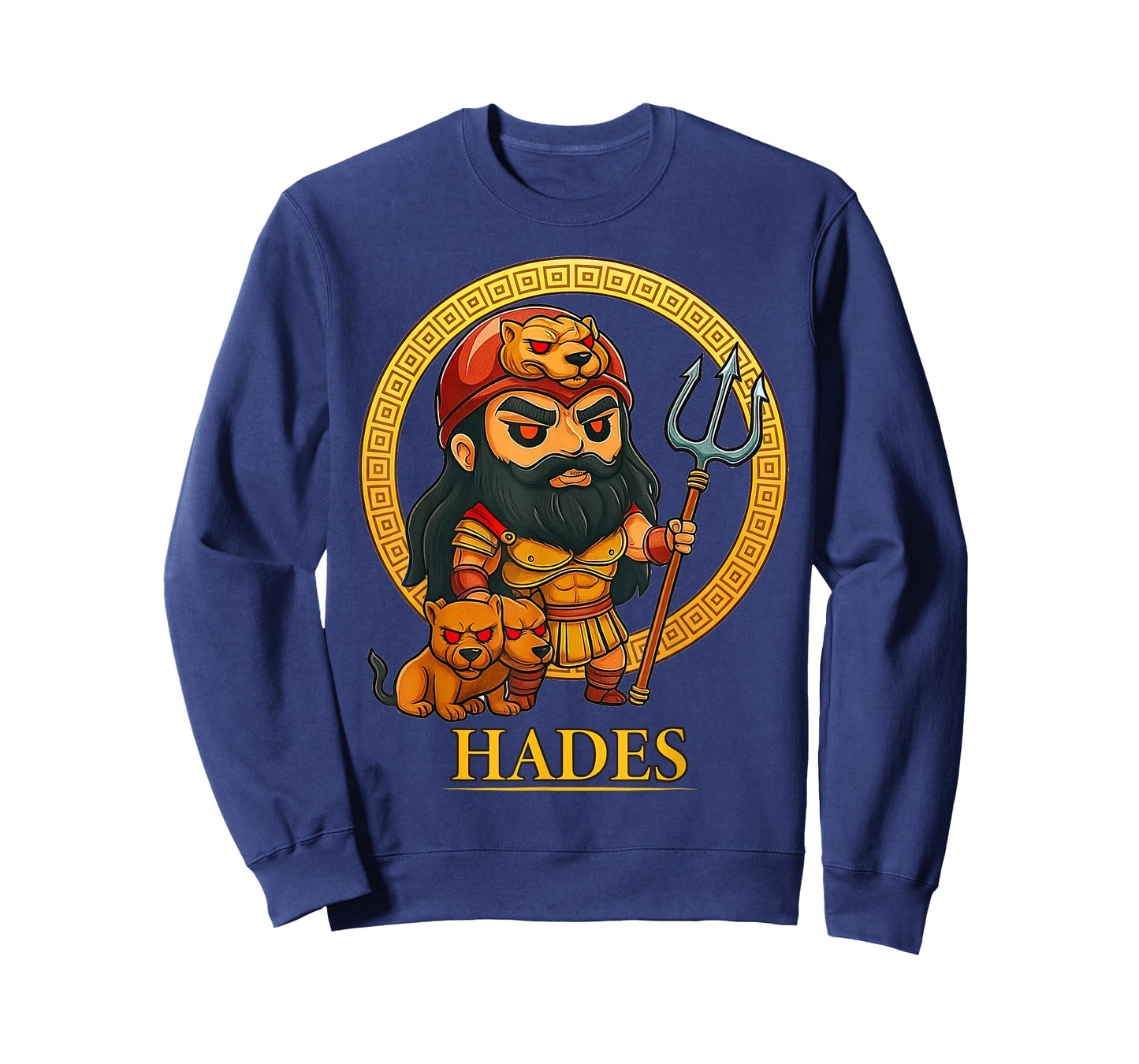 Kawaii Greek Mythology Hades Chibi Ancient Greece God T-Shirt