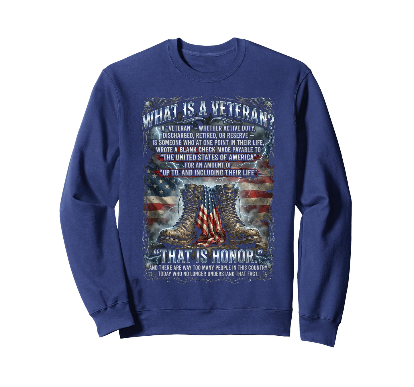 Blank Check Sacrifice Honor T-Shirt