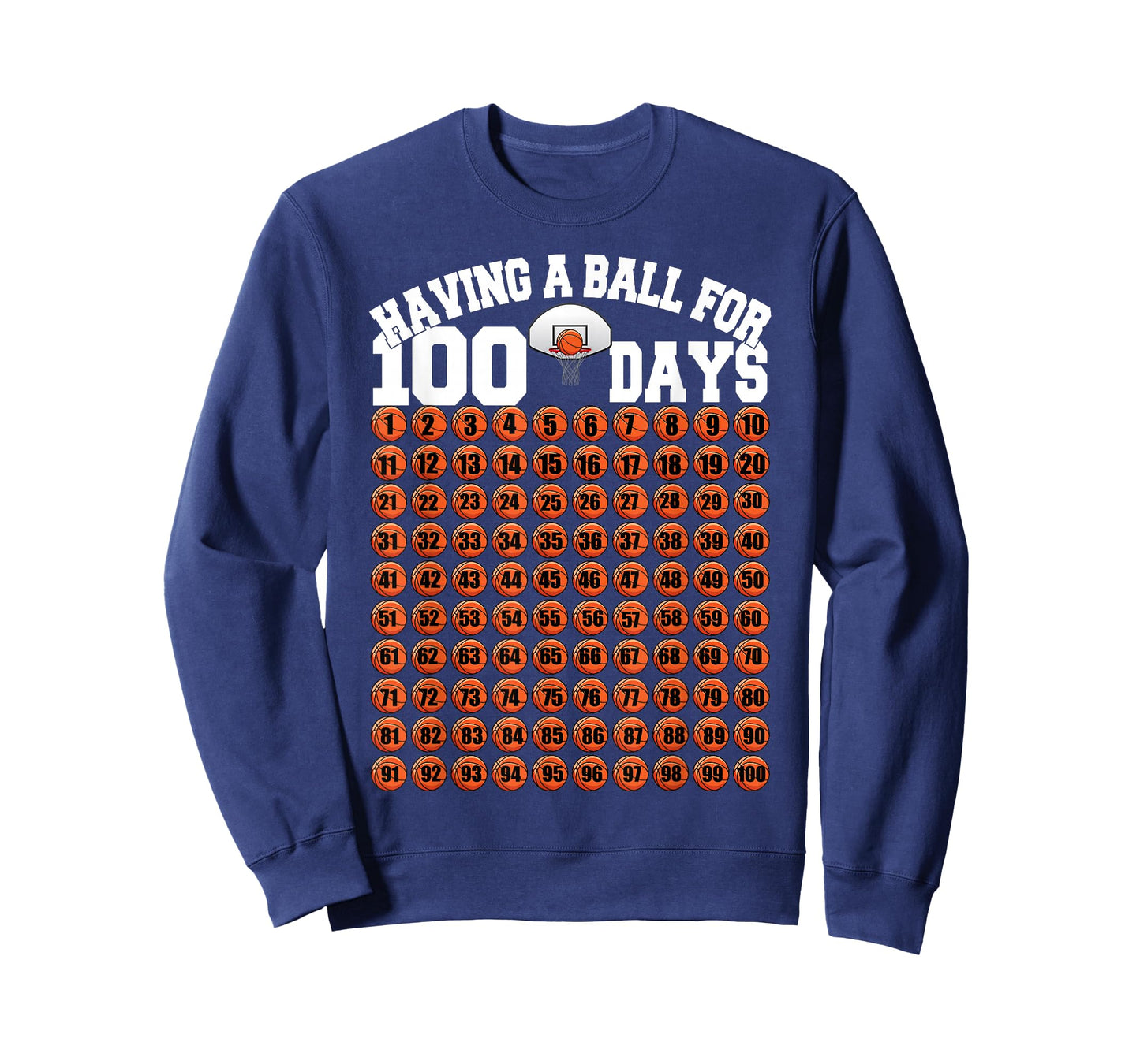 100 Days of School Boys Kids 100th Day of School Basketball T-Shirt