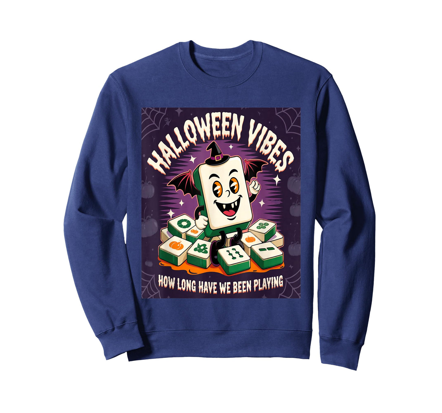Halloween Vibes Mahjong Lover T-Shirt | Funny How Long Have T-Shirt