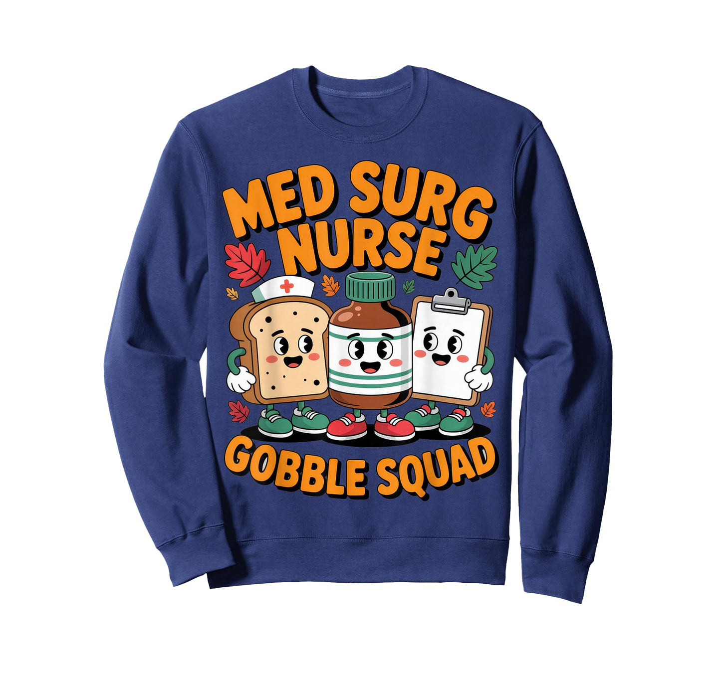 Med Surg Nurse Gobble Squad Fun Thanksgiving Nursing Crew T-Shirt
