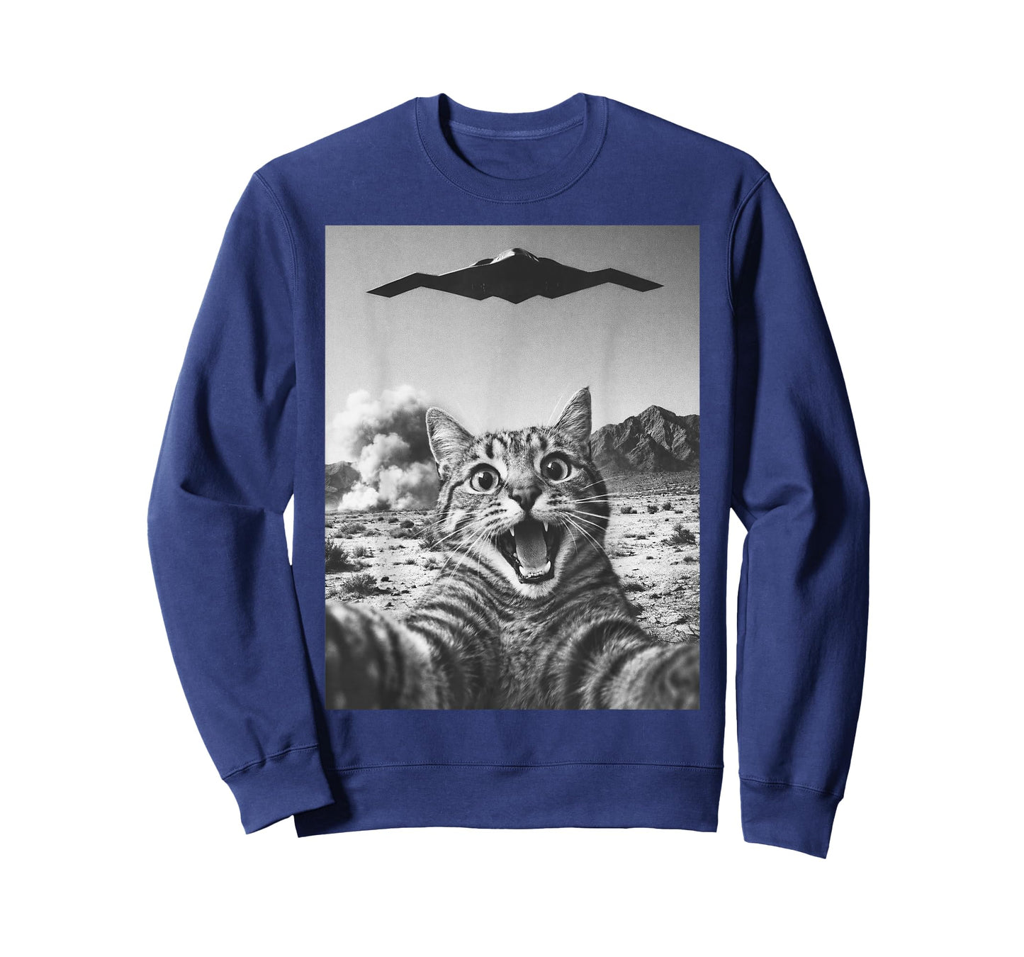 Cat Selfie Funny Operation Epic Fury Cat Meme T-Shirt