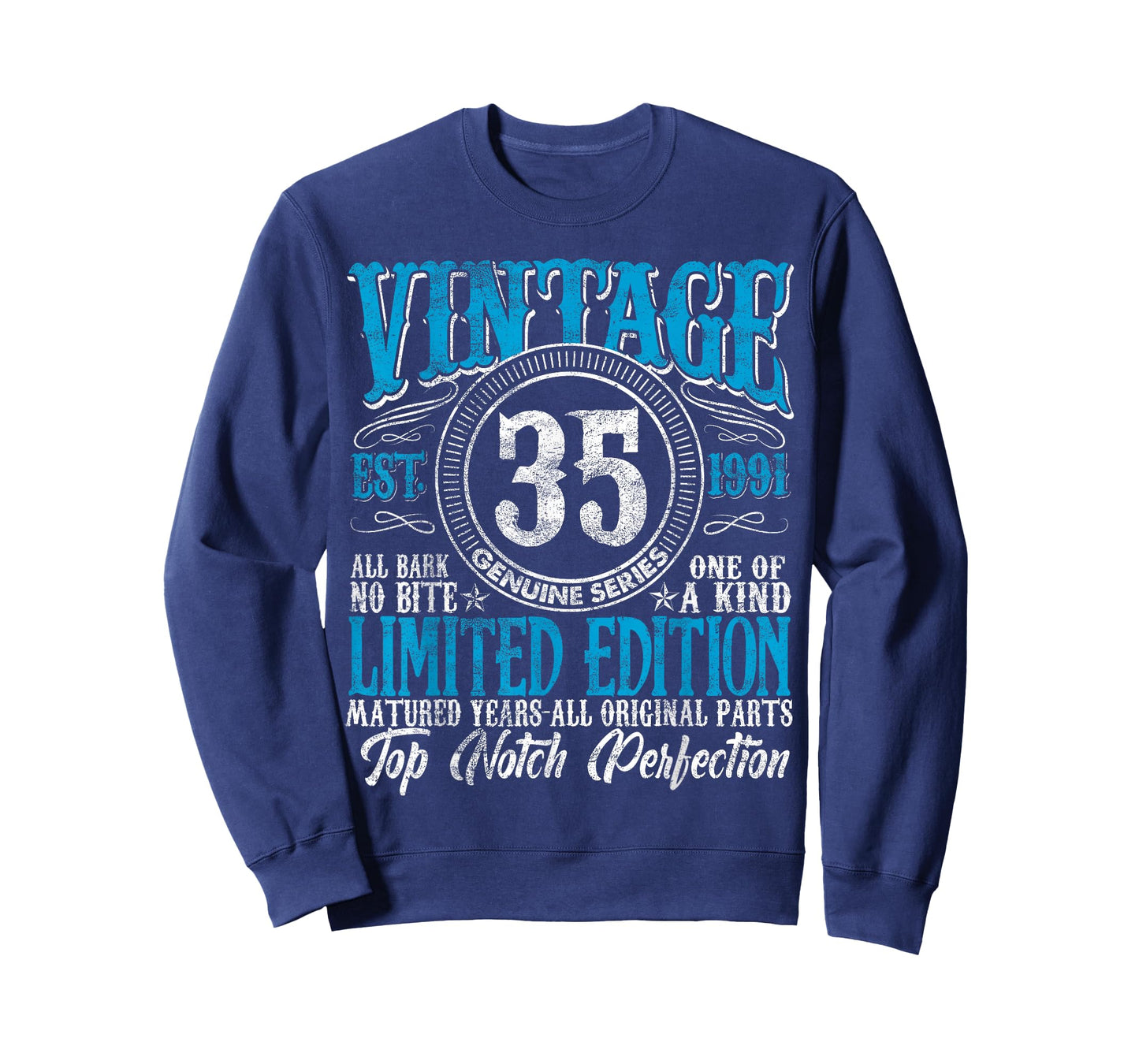 35 Year Old Gifts Vintage 1991 Limited Edition 35th Birthday T-Shirt