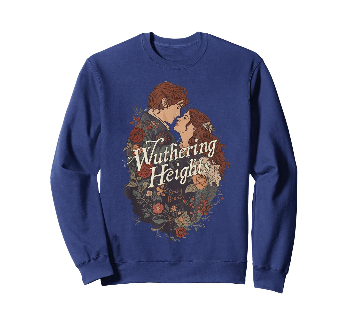 Wuthering Heights, Emily Bronte and Heathcliff Lovers T-Shirt