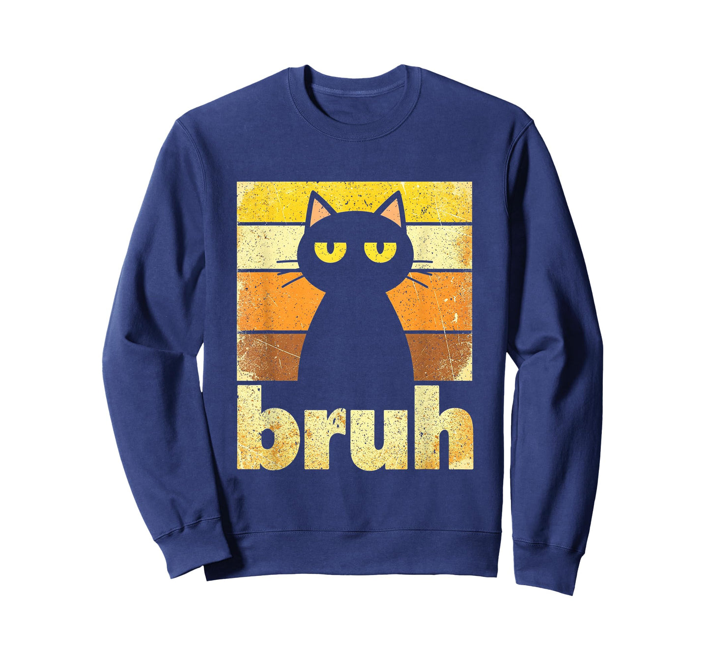 Funny Cat Bruh for Teens Boys Girls Men Women Meme Graphic T-Shirt