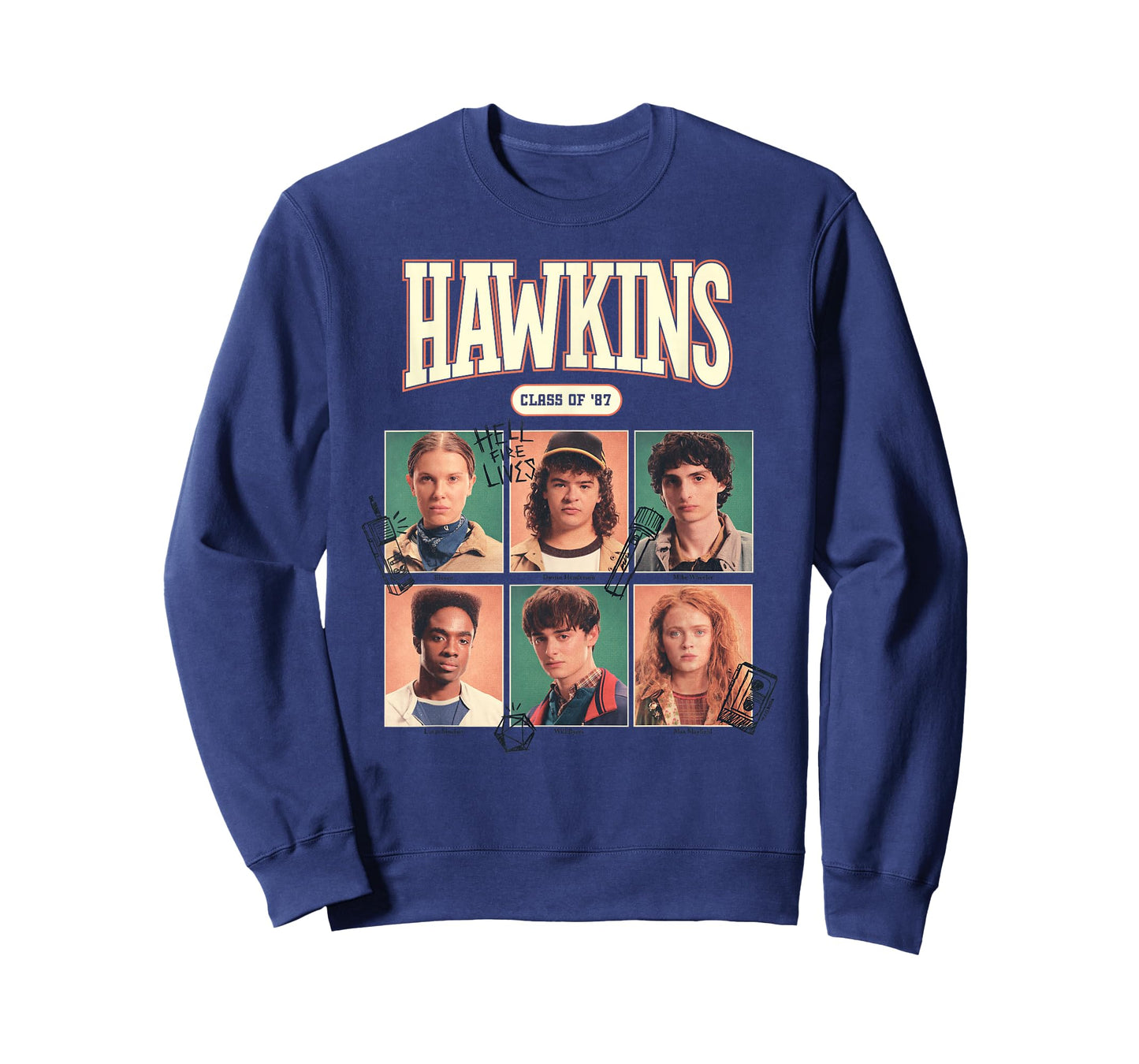 Stranger Things Hawkins Class of 87 Officially Licensed T-Shirt