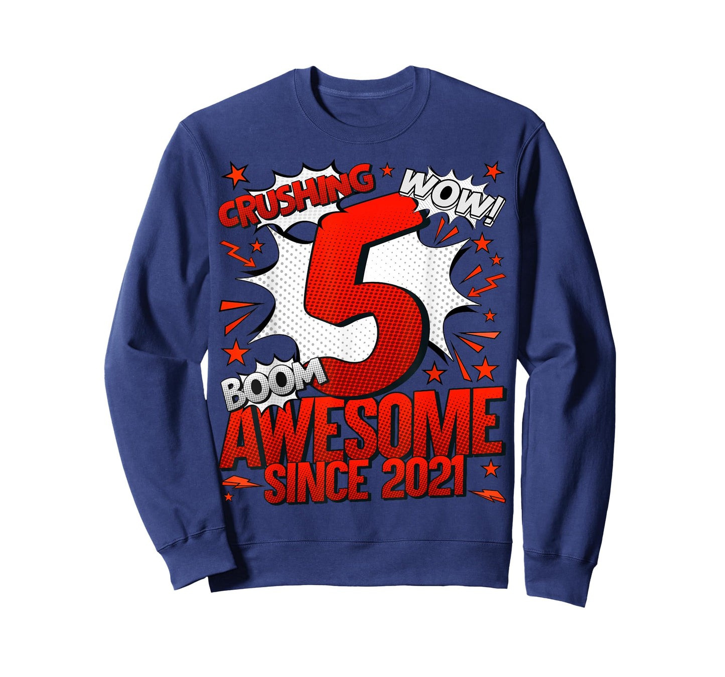5 Year Old Gifts for Boys 5th Birthday Boy 5 Year Old Boy T-Shirt
