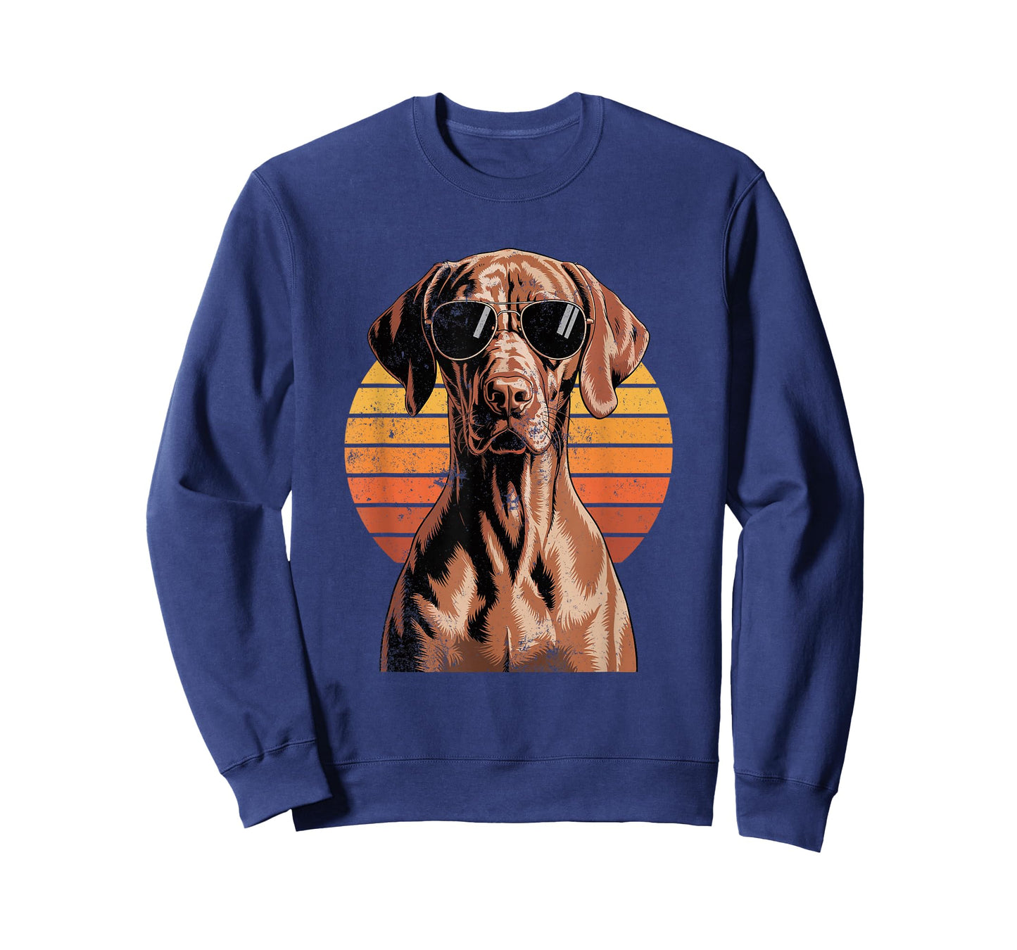Cool Retro Vizsla Dog Mom Dad Vintage Pet Lovers T-Shirt