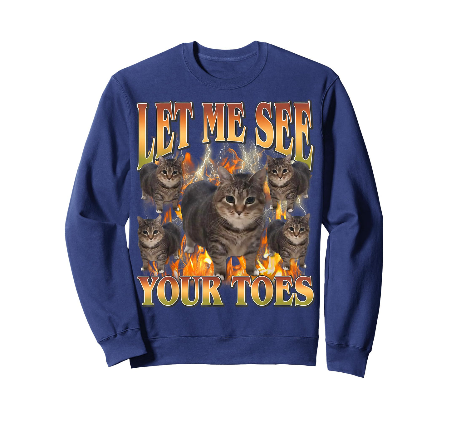 Your Toes Funny Cat Meme Bootleg Men Women T-Shirt