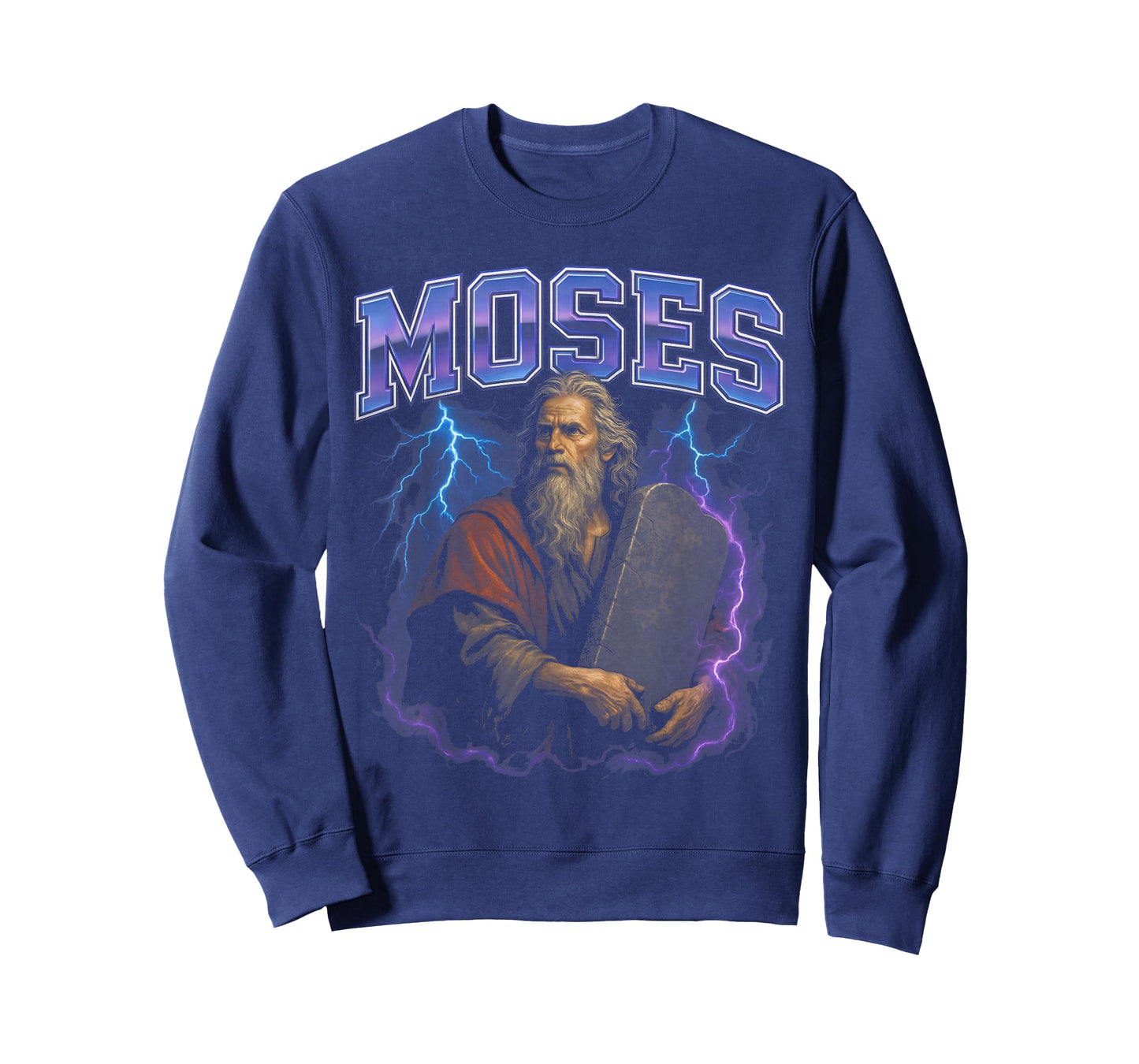 Funny Moses Cringy Meme Overloaded Christian T-Shirt