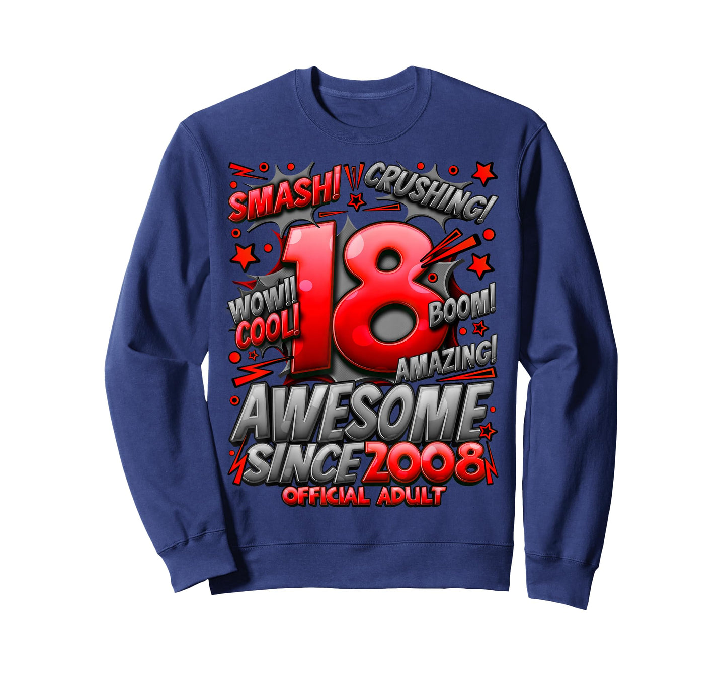 Official Adult 18 Year Old Gifts for Boys 18th Birthday Boy T-Shirt