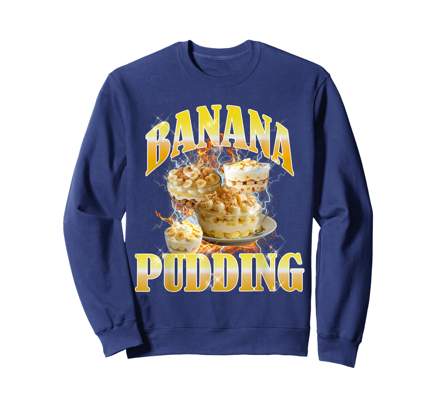 Thanksgiving Banana Pudding Bootleg 90's Rap Rock Vintage T-Shirt