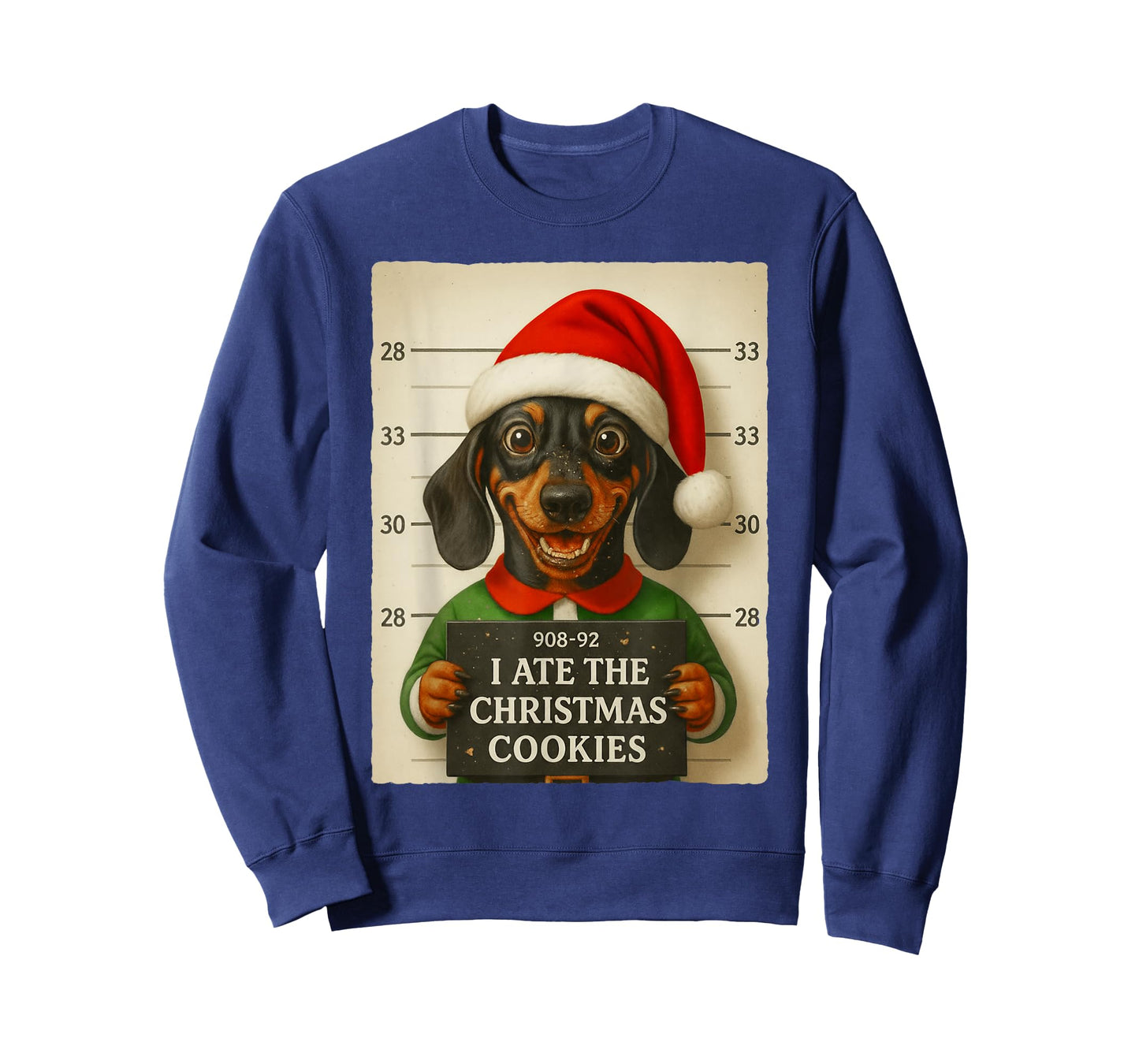 Funny Dachshund Christmas Dear Santa I Can Explain Weiner T-Shirt