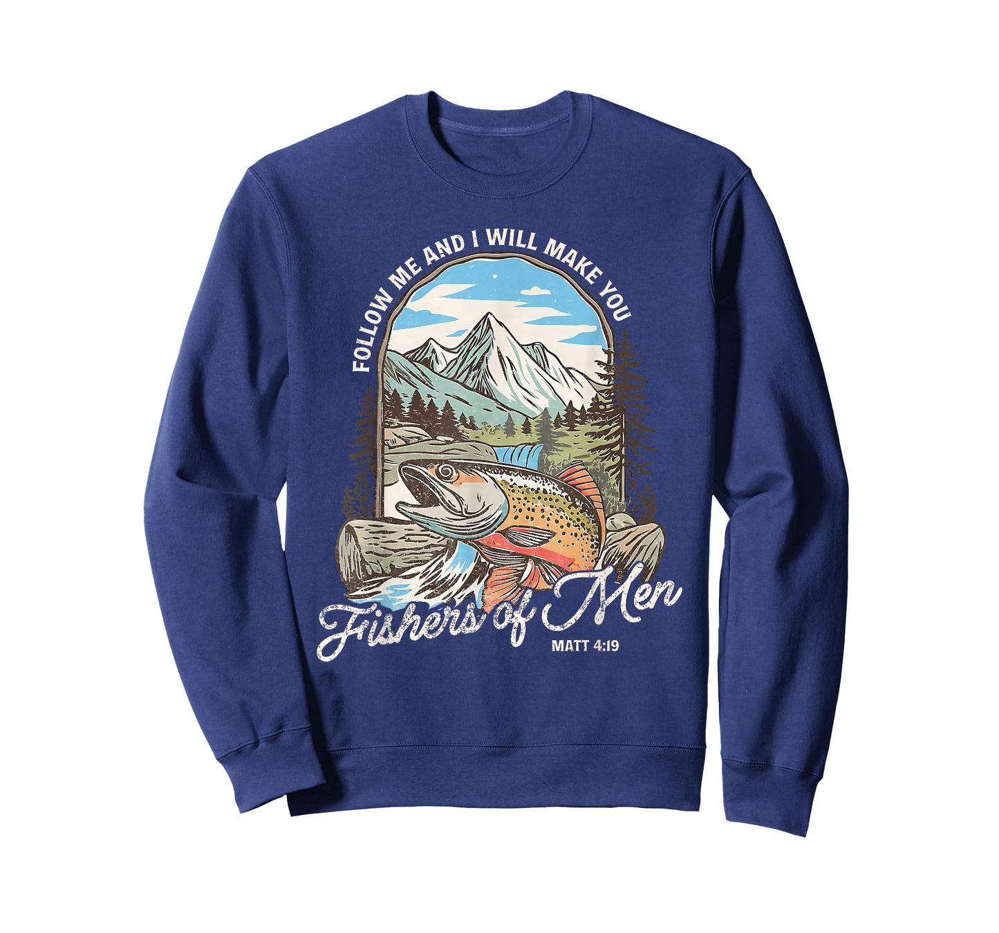 Follow Me & I Will Make You Fishers of Men Christian Jesus T-Shirt