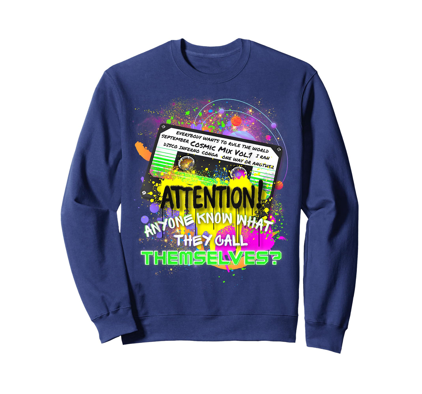 Cosmic Cassette Be Kind Rewind 80s - Remix T-Shirt