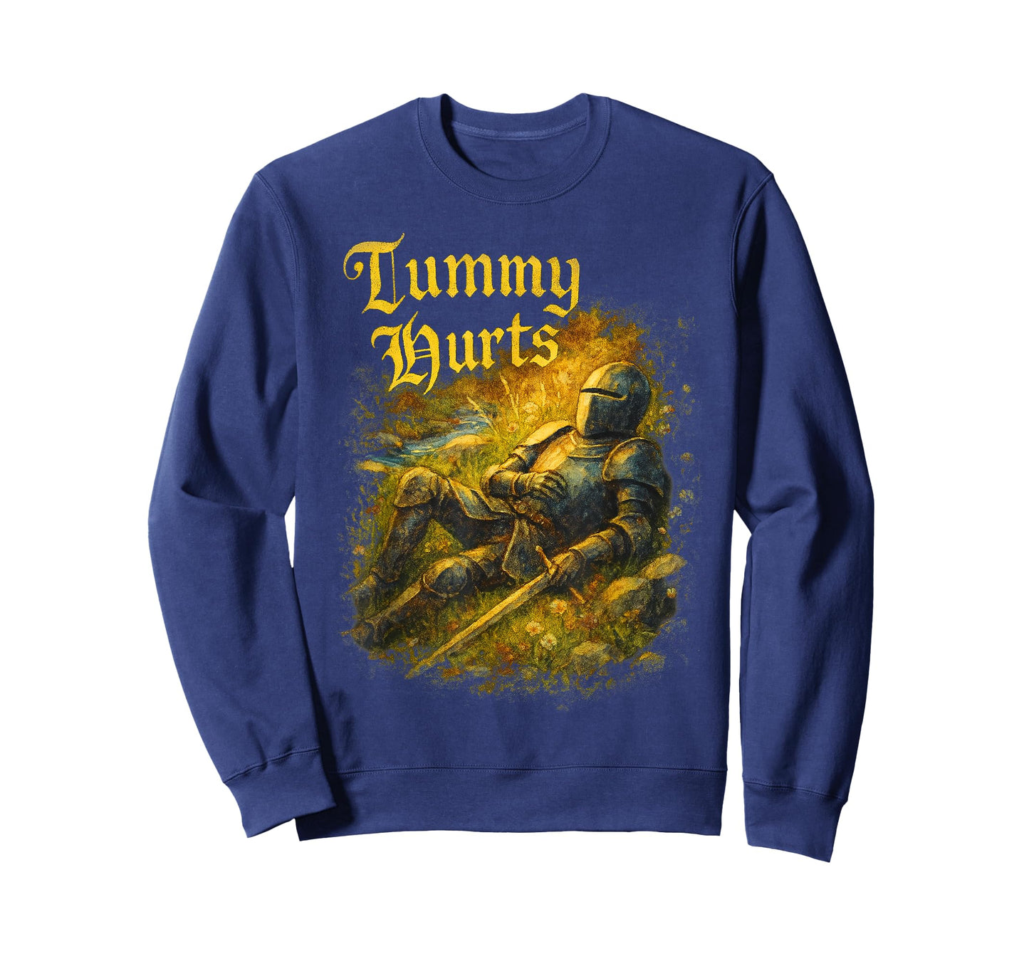 My Tummy Hurts Medieval Knight IBS Stomach Ache Gastro T-Shirt
