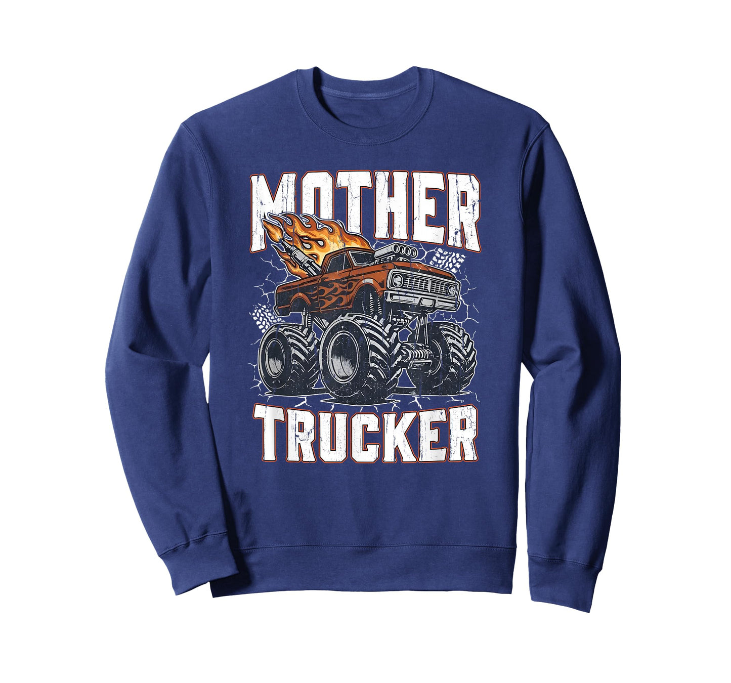 Mother Trucker, Funny Monster Truck, Trucker and Mom T-Shirt