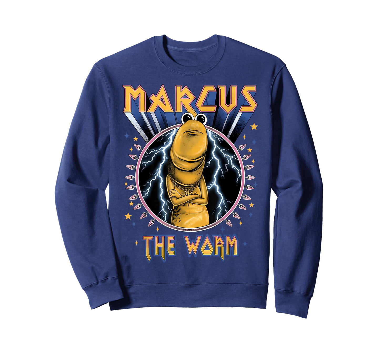 Funny Marcus The Worm Heavy Rock RockWorm Humor Meme T-Shirt