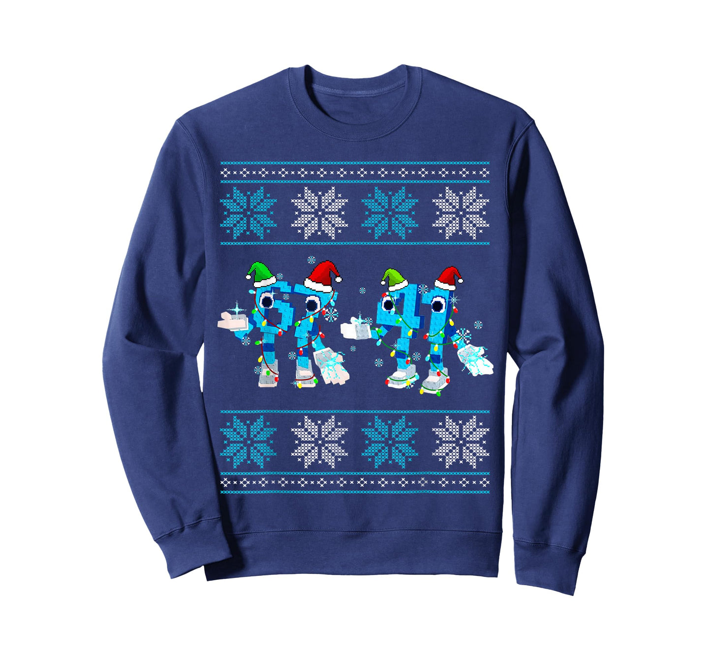 Funny 67 and 41 Christmas Ugly Sweater for Boys Kids Teens T-Shirt