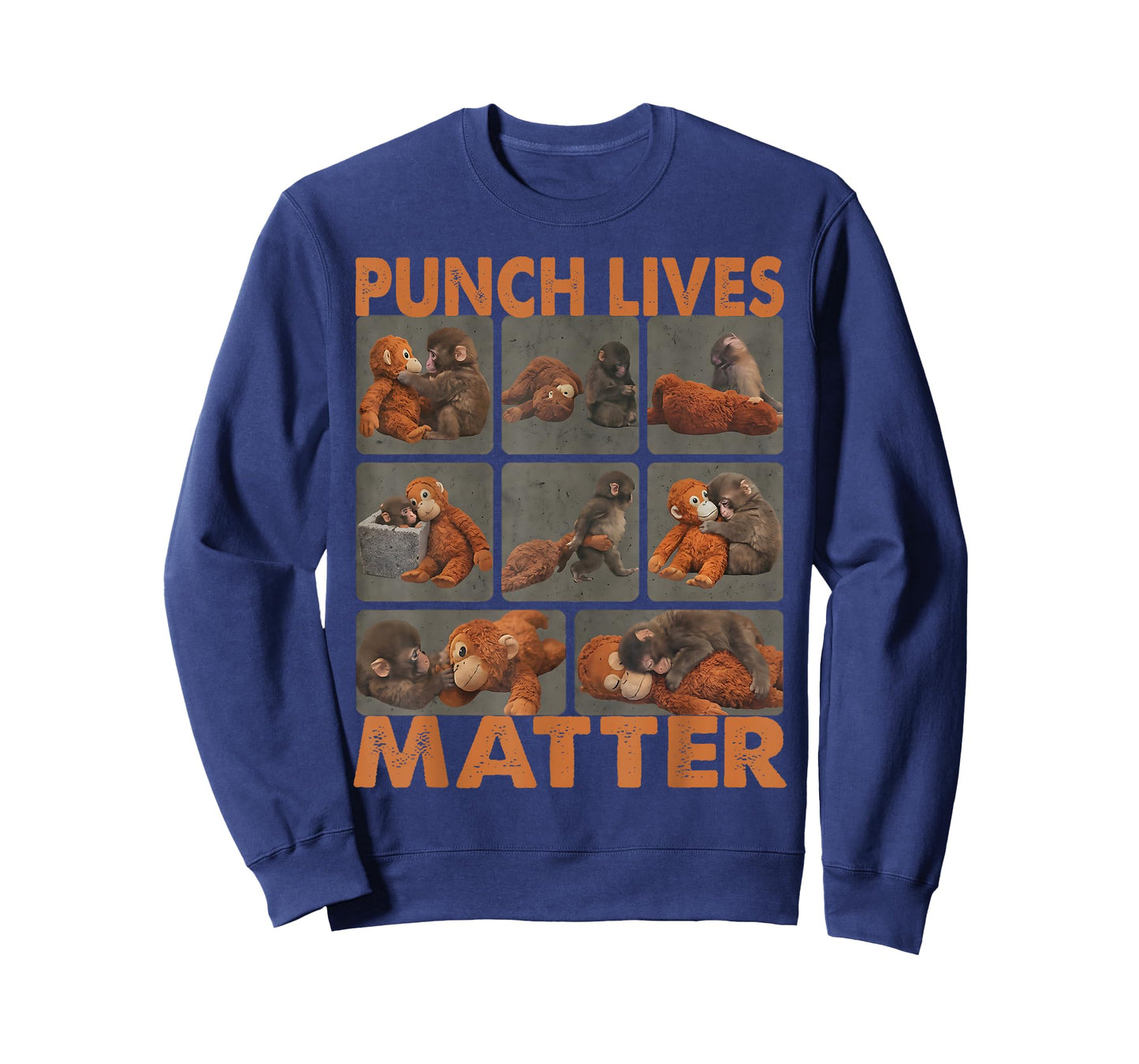 Punch Lives Matter Cute Punch Monkey Stuffed Animal T-Shirt