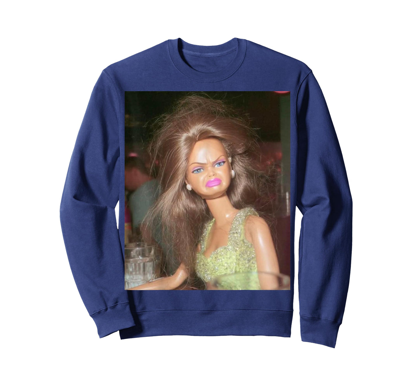 Funny Disgusting Doll face Meme Hilarious Sarcastic Gift Tee T-Shirt