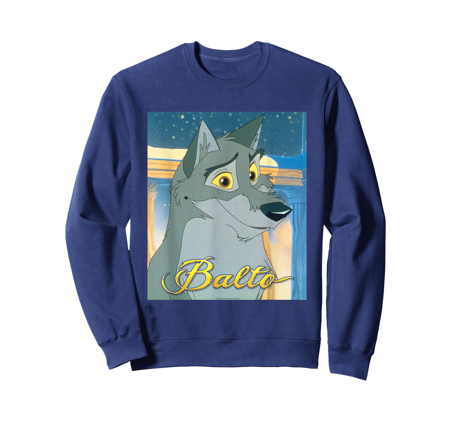 Balto Expressive Character Portrait T-Shirt