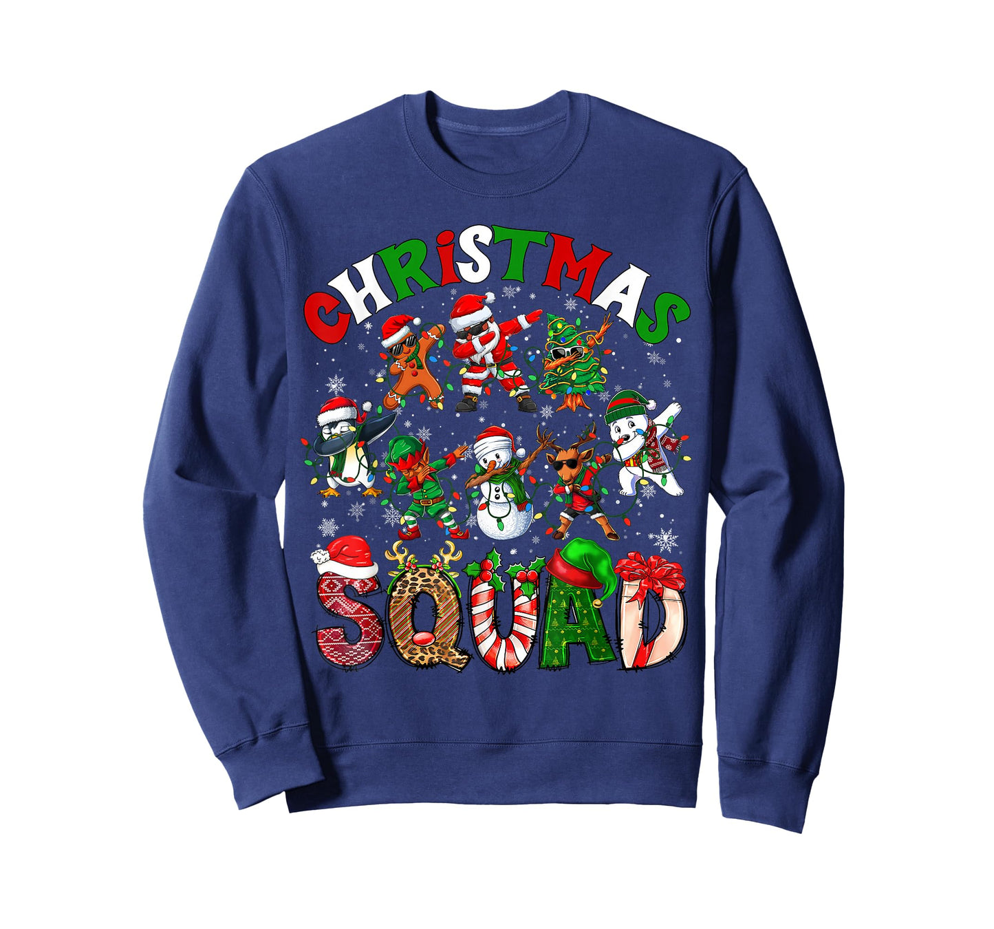 Dabbing Santa Black African American Boys Men Kids Christmas T-Shirt