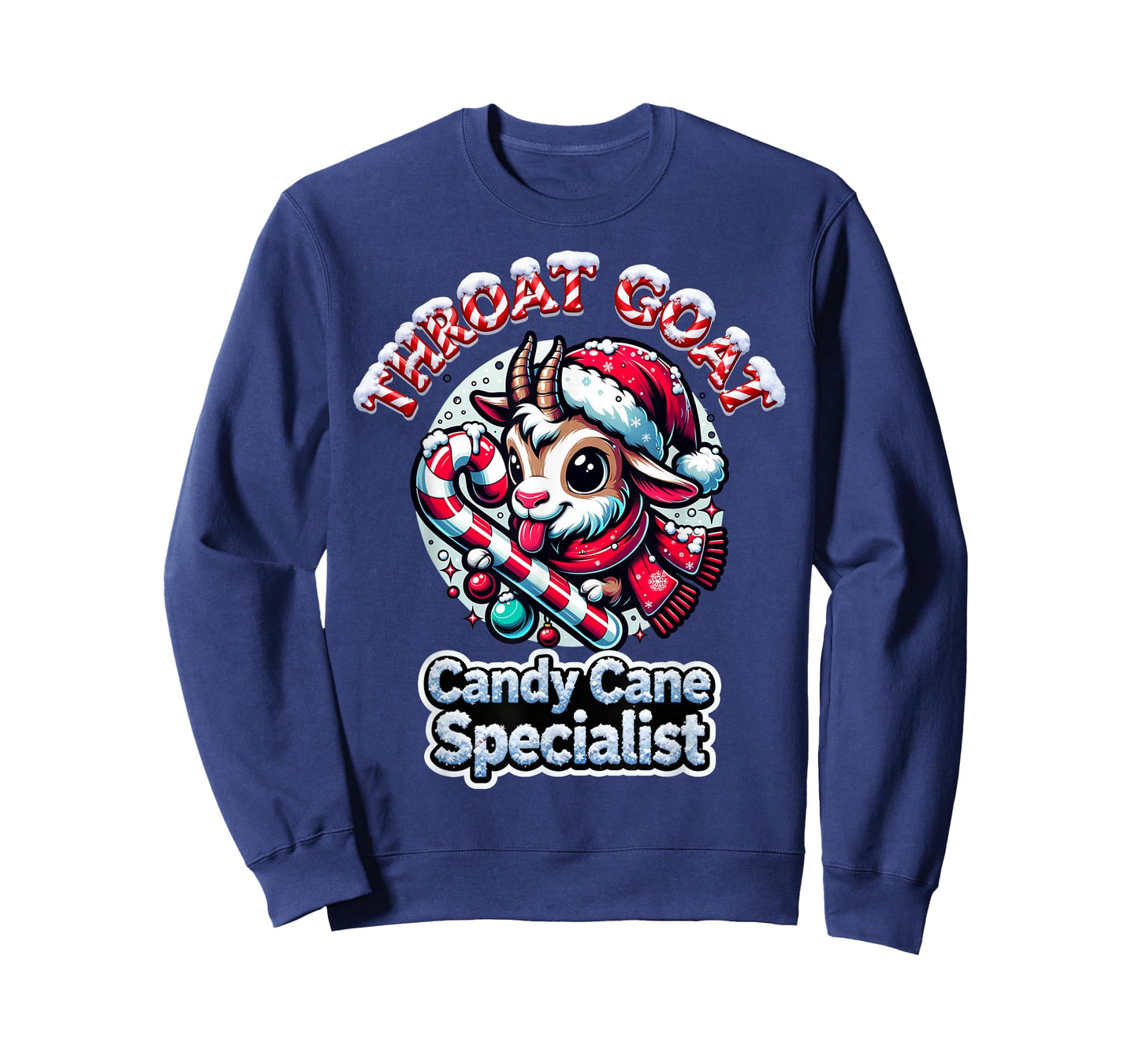 Throat Goat – Candy Cane Specialist Christmas T-Shirt