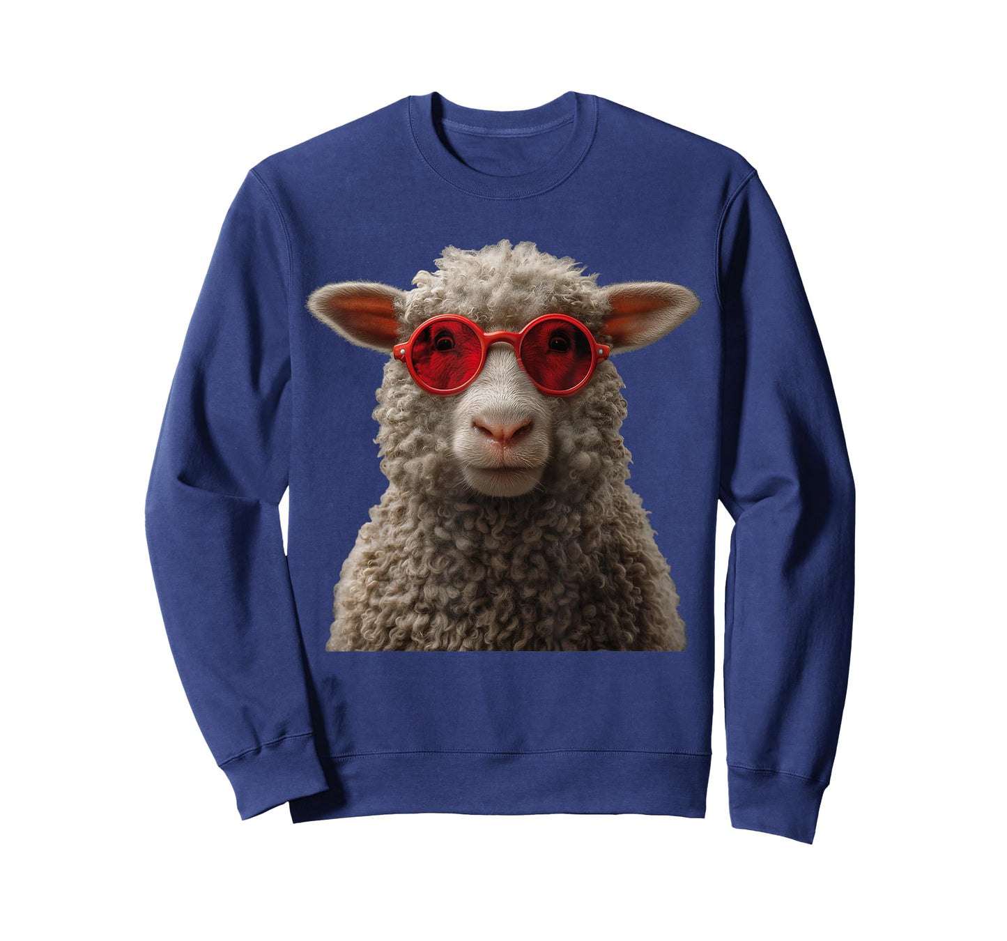 Sheep Wearing Sunglasses Funny Graphic T-Shirt