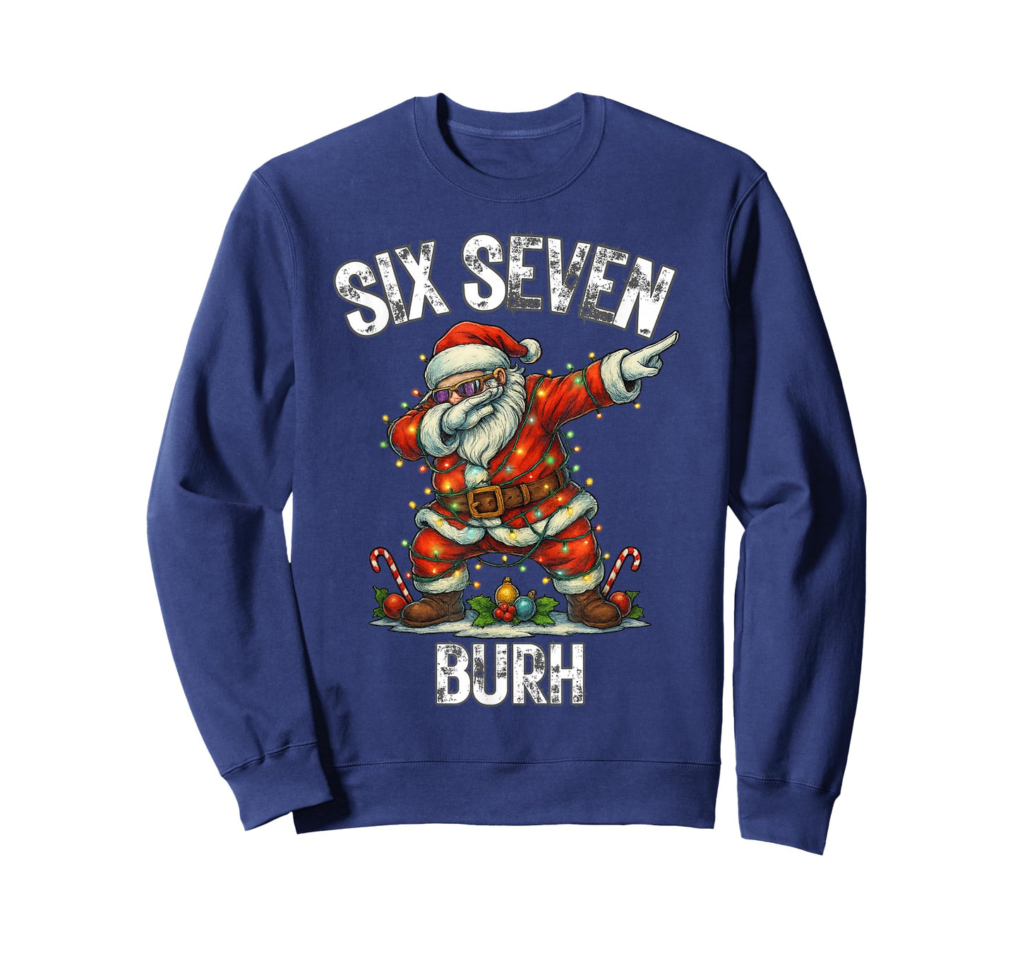Six Seven Burh 67 Funny Xmas 6 7 Meme Men Women Kids T-Shirt