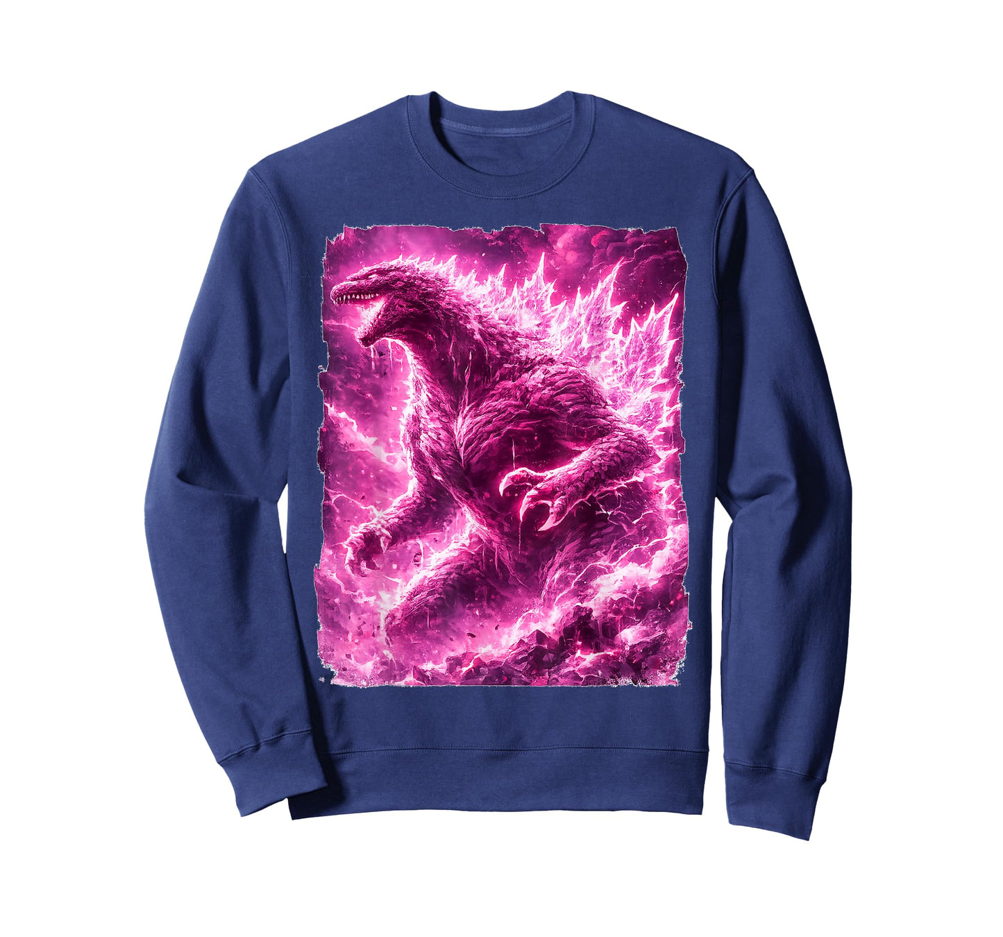 Japanese Pink Kaiju Monster Design Men Boys Kids Youth Teens T-Shirt