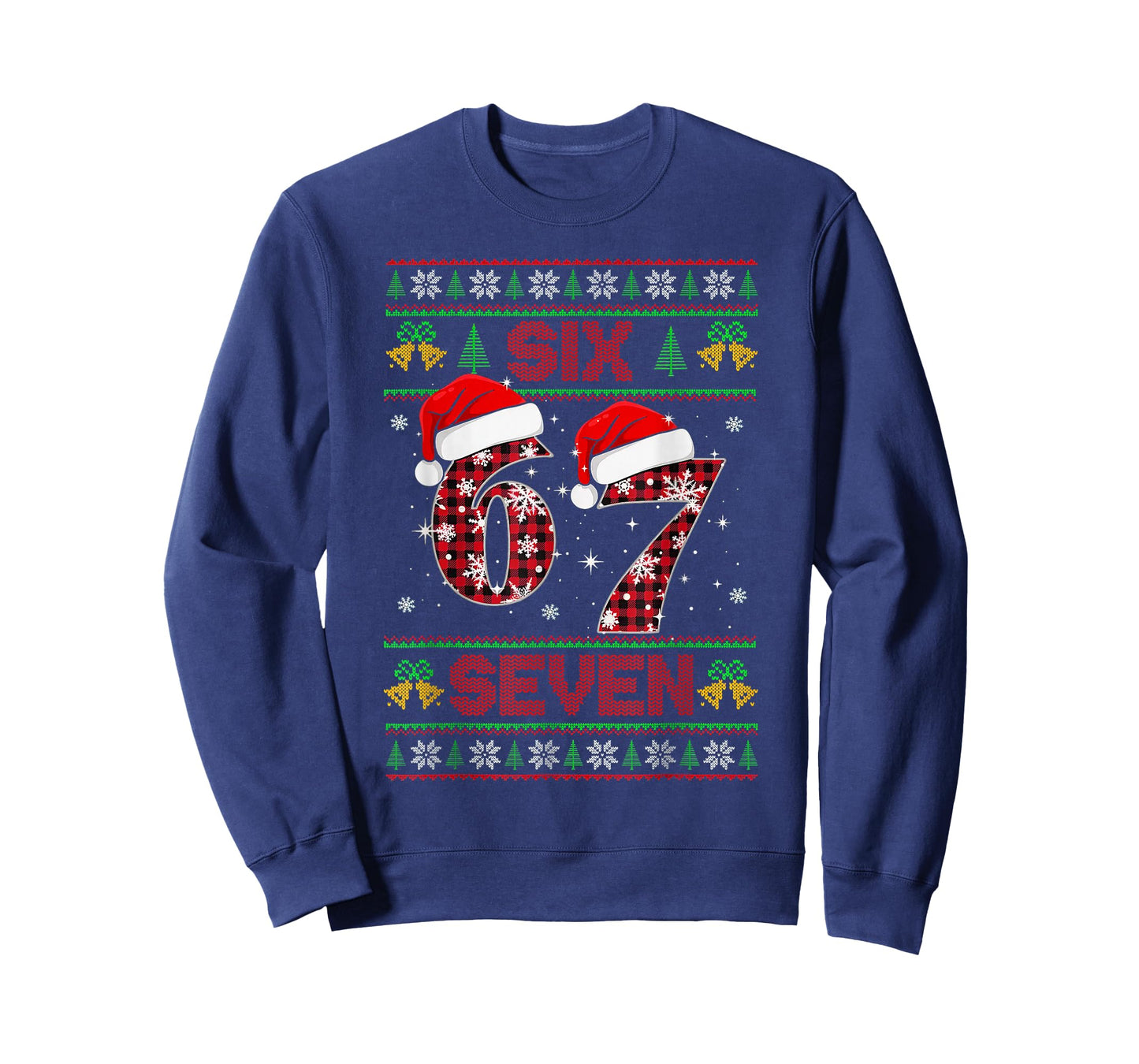 67 Meme Six Seven Christmas Ugly Sweater for Kids Boys Girls T-Shirt