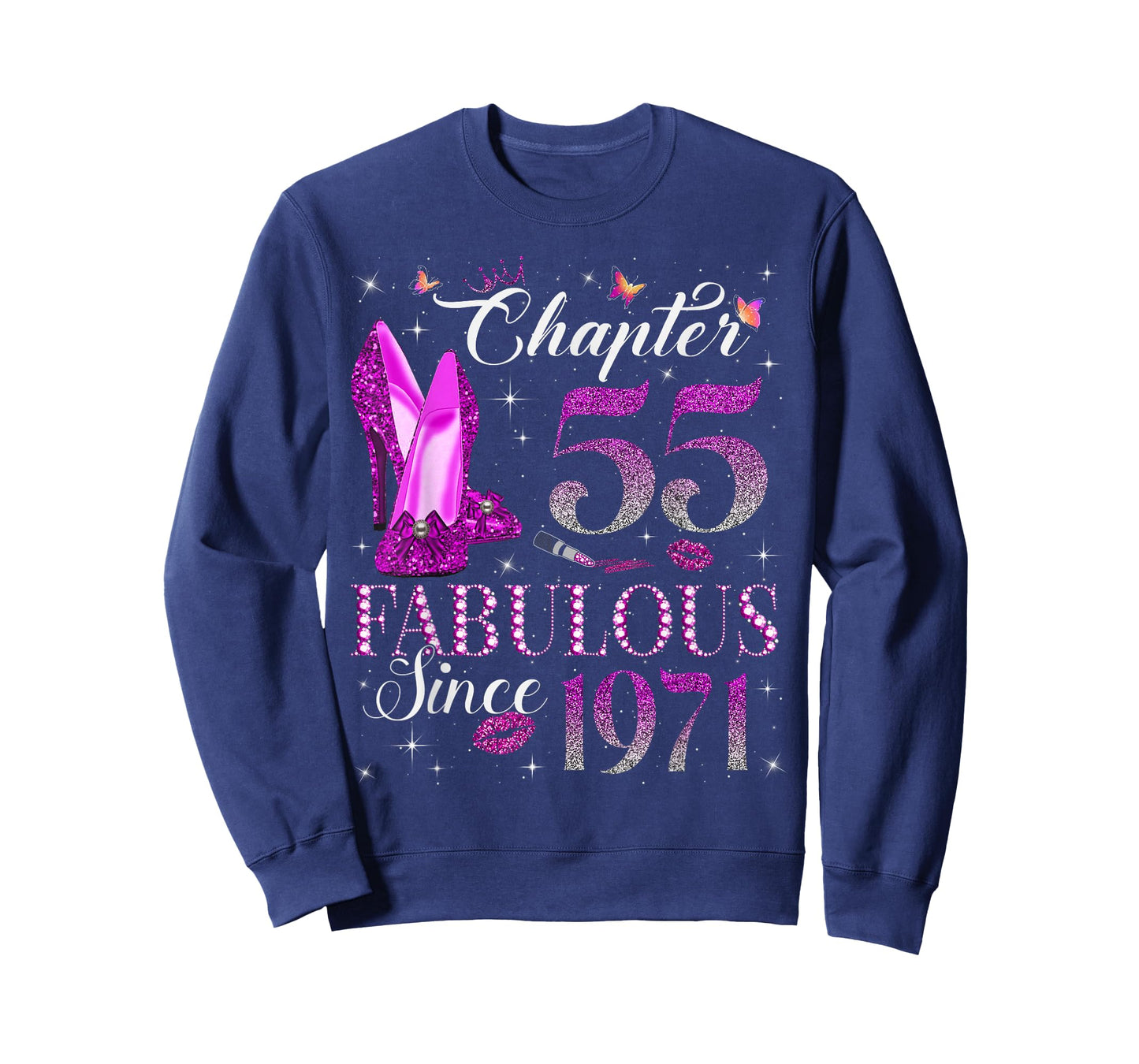 Chapter 55 Fabulous Since 1971 55Th Birthday Gift for Women T-Shirt