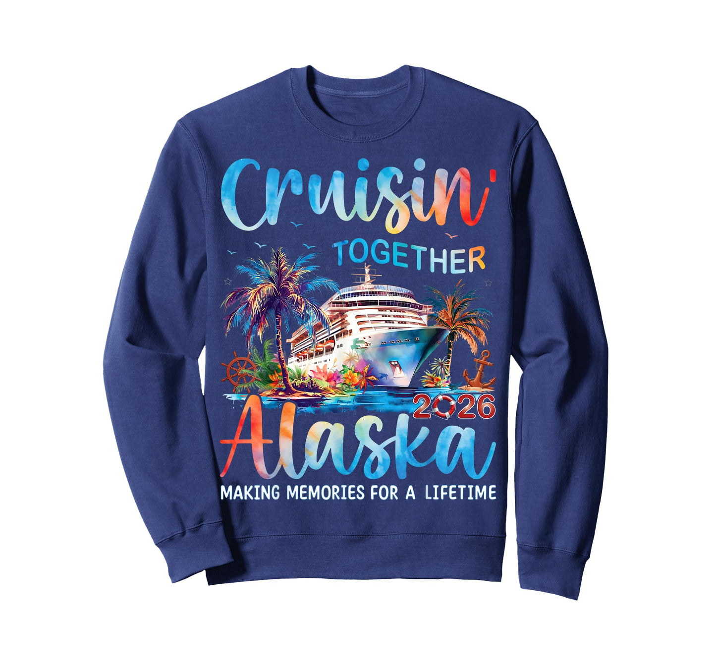 Alaska Cruise 2026 Cruisin' Together Couples Family Vacation T-Shirt