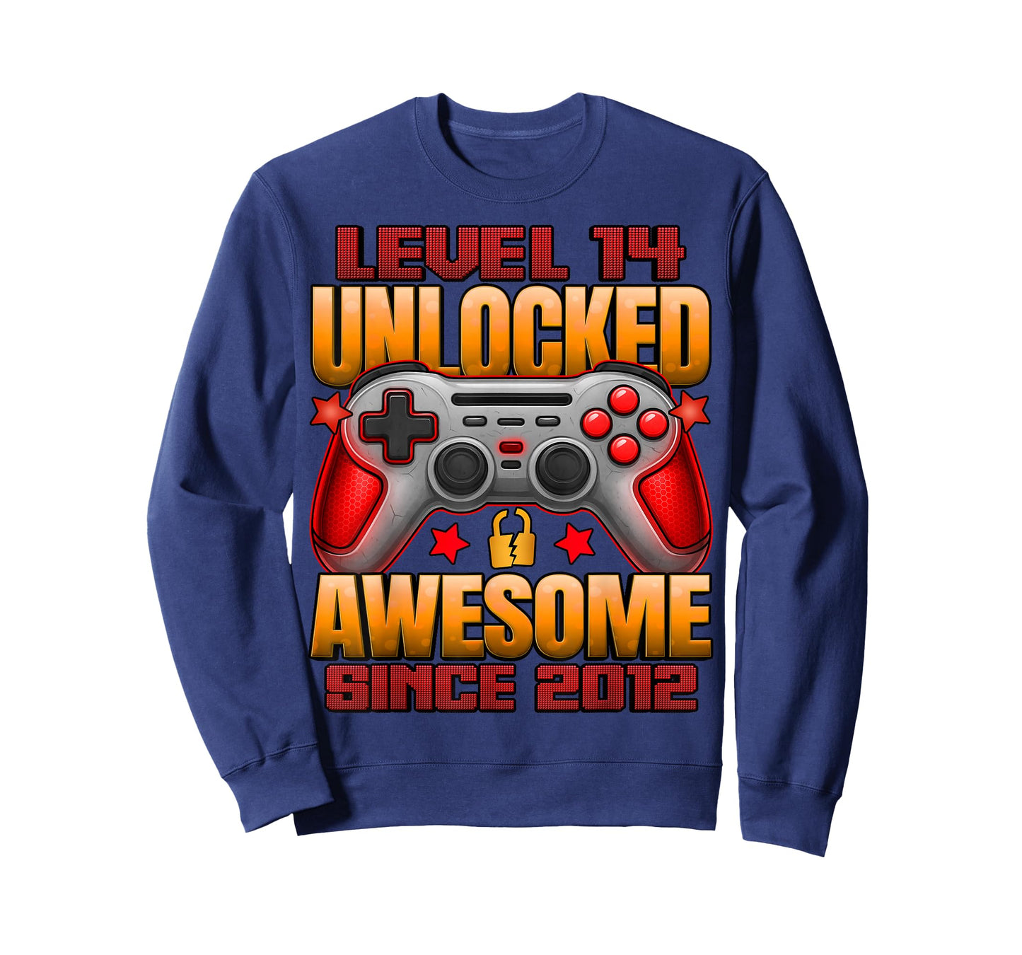 Level 14 Unlocked 14 Year Old Gifts Boys 14th Birthday Boy T-Shirt