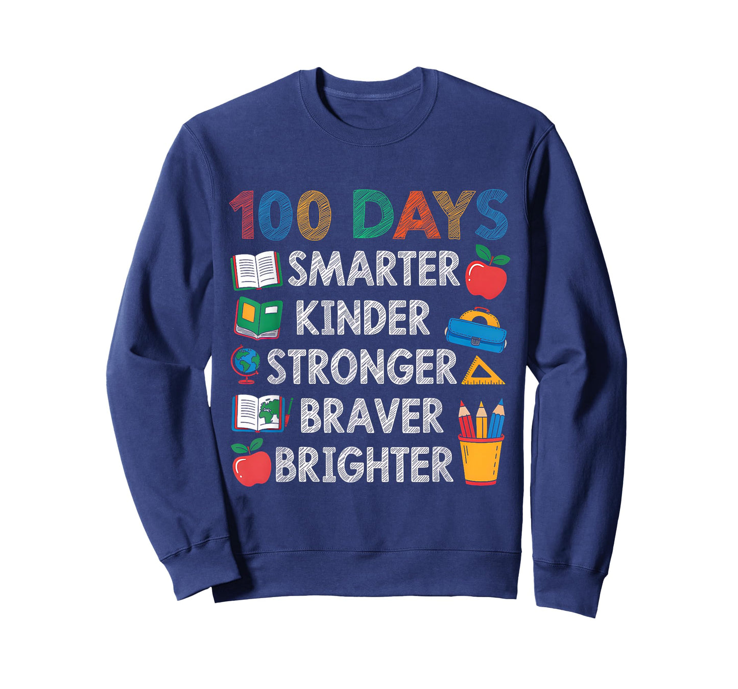 Happy 100 Days of School 100th Day of School Kids Boys Girls T-Shirt