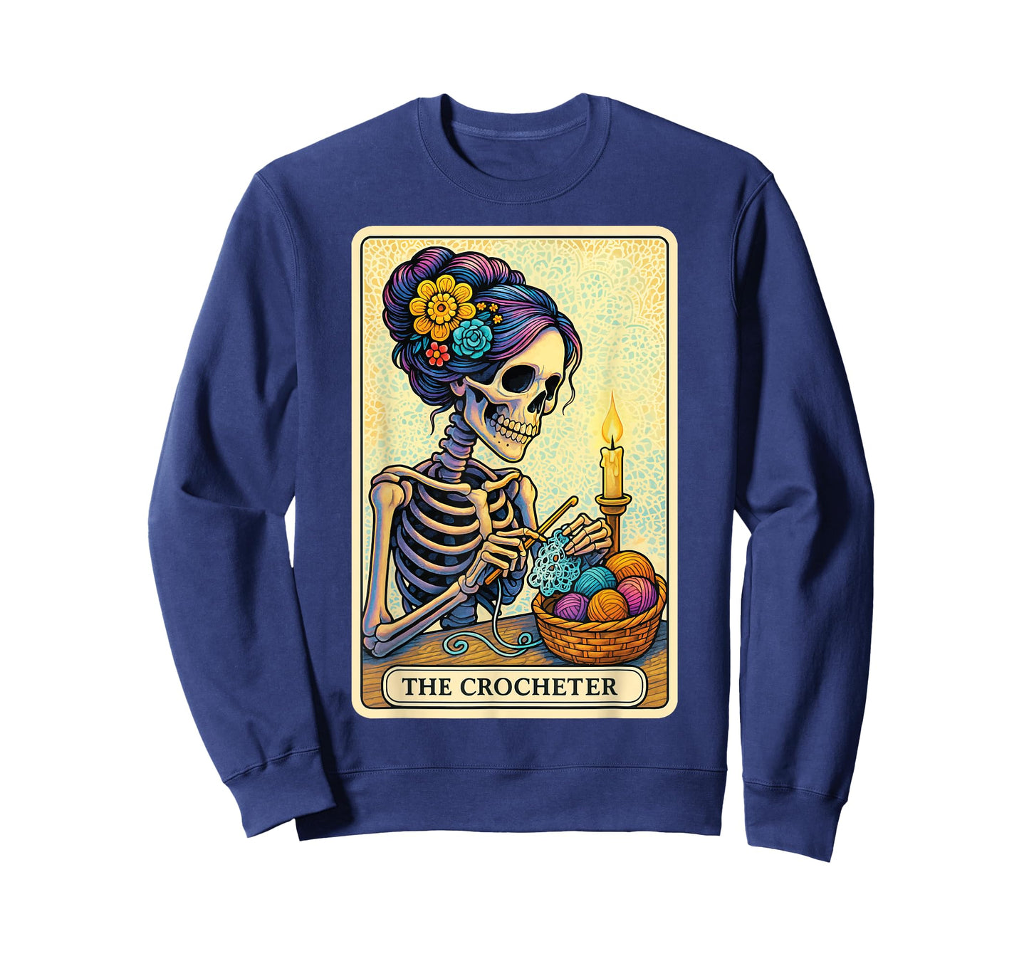 The Crocheter Tarot Card T-Shirt