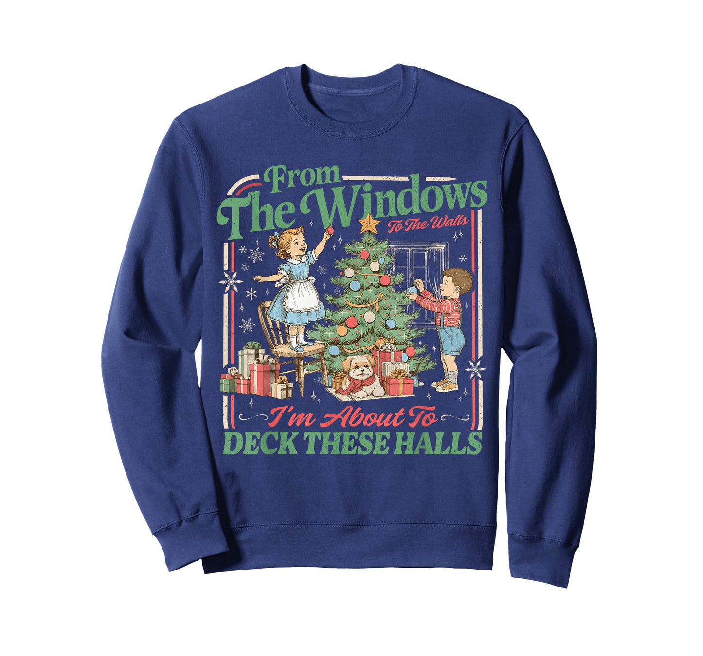 Funny from The Windows to The Walls Quote Holiday Party T-Shirt