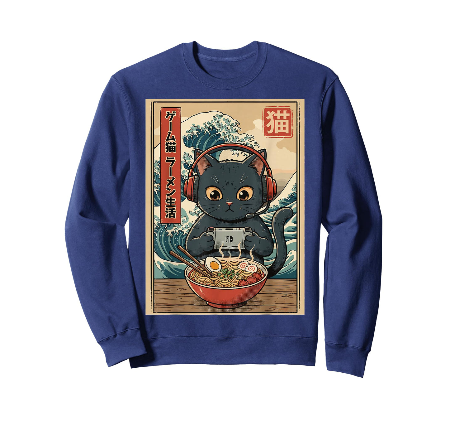 Japanese Wave Anime Gaming T-Shirt