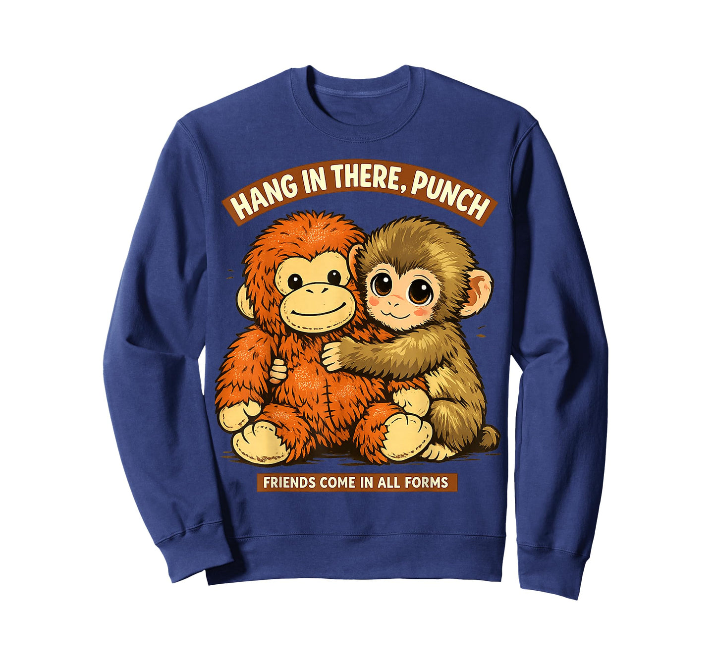 Punch Japanese Monkey Friendship Orangutan Punchkin Punch T-Shirt