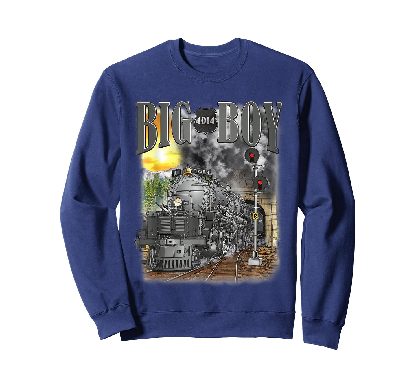 Big Boy 4014 Vintage Steam Locomotive Railroad Train Engine T-Shirt