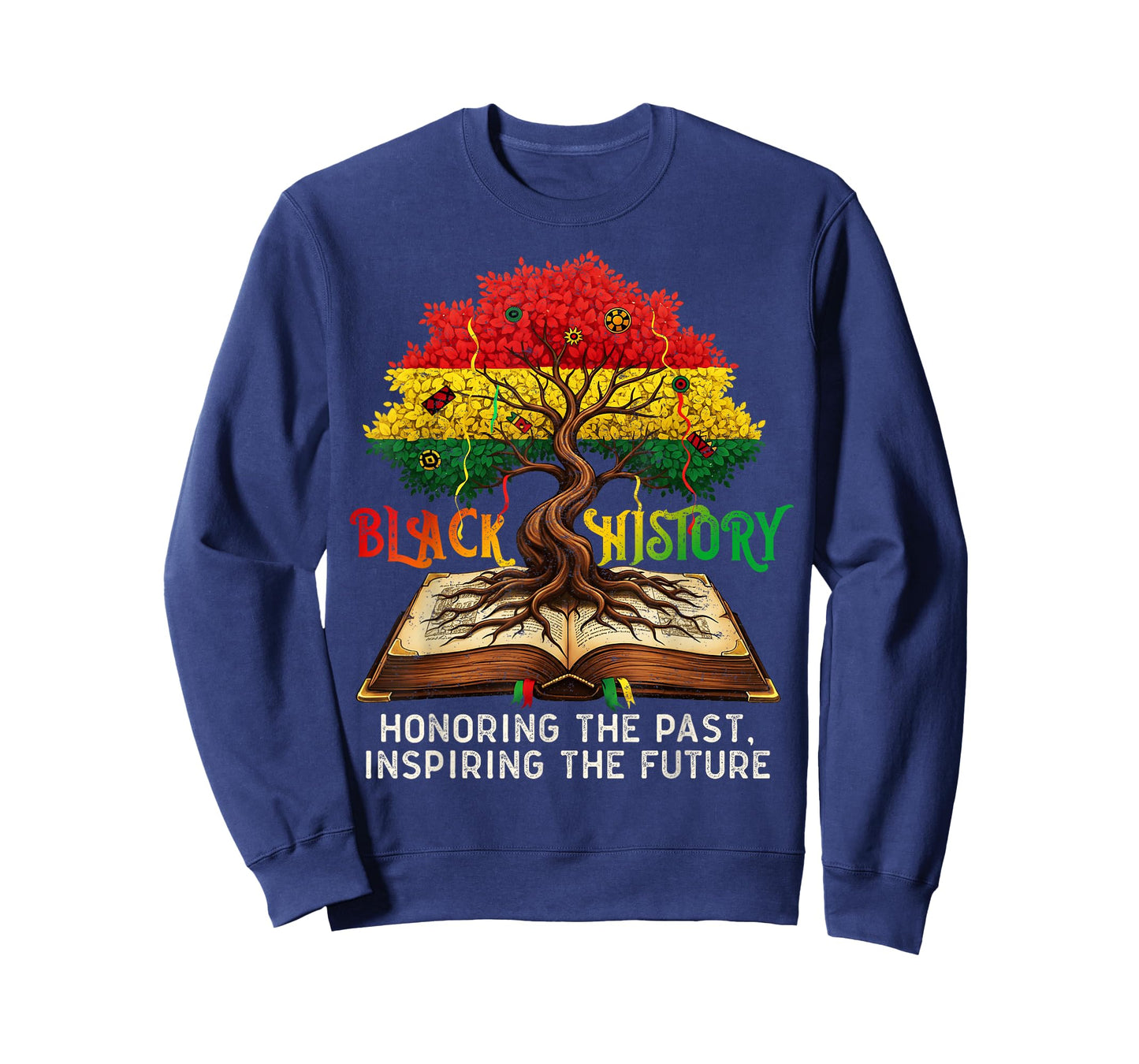 Honoring Past Inspiring Future Black History Month Tree T-Shirt