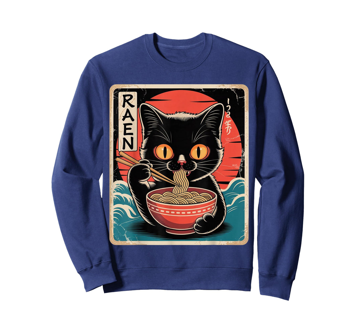 Cute Ramen Cat Kawaii Japanese Anime Cat Lover T-Shirt