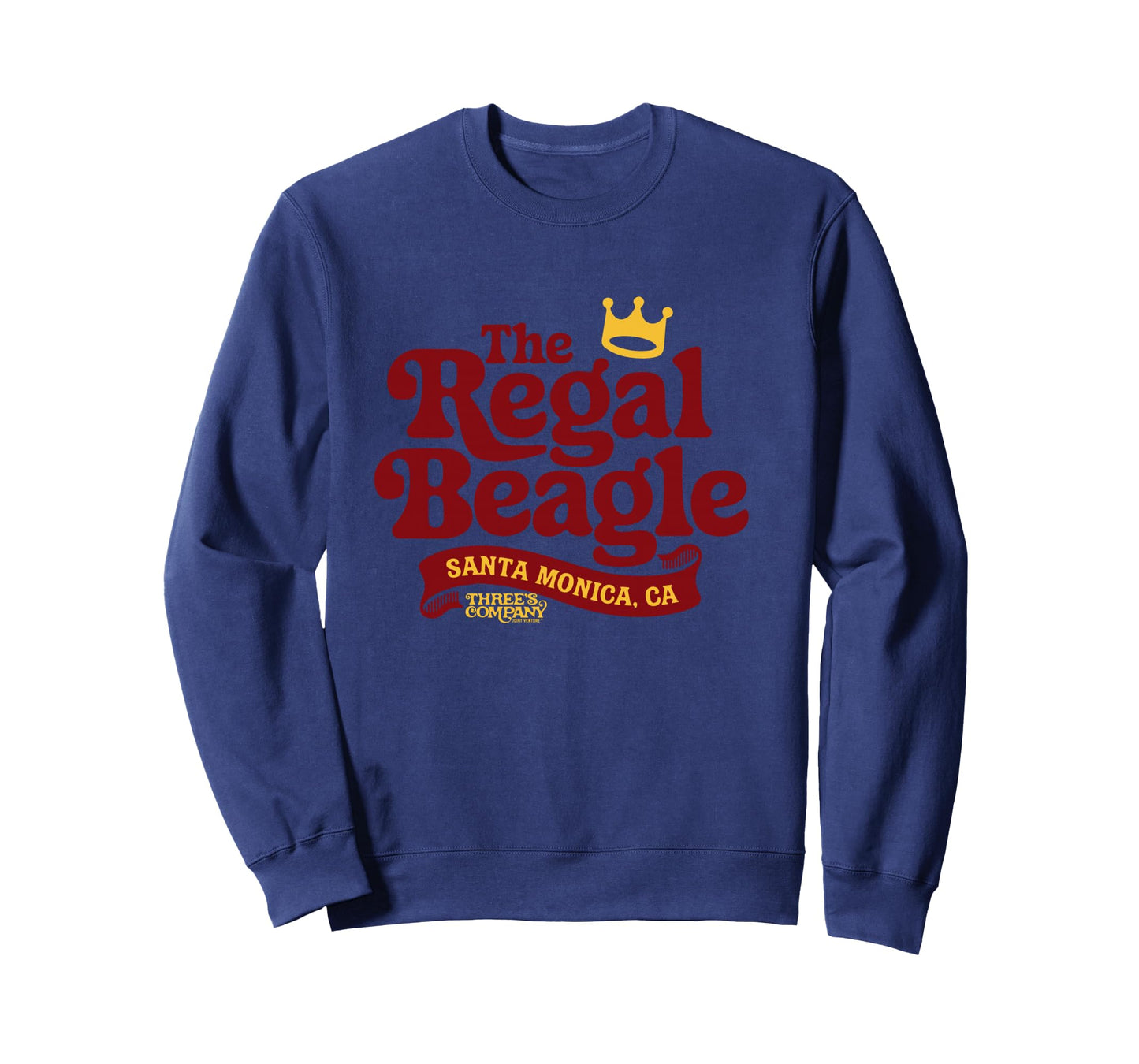 The Regal Beagle Pub Three's Company Retro TV Sitcom Long Sleeve T-Shirt