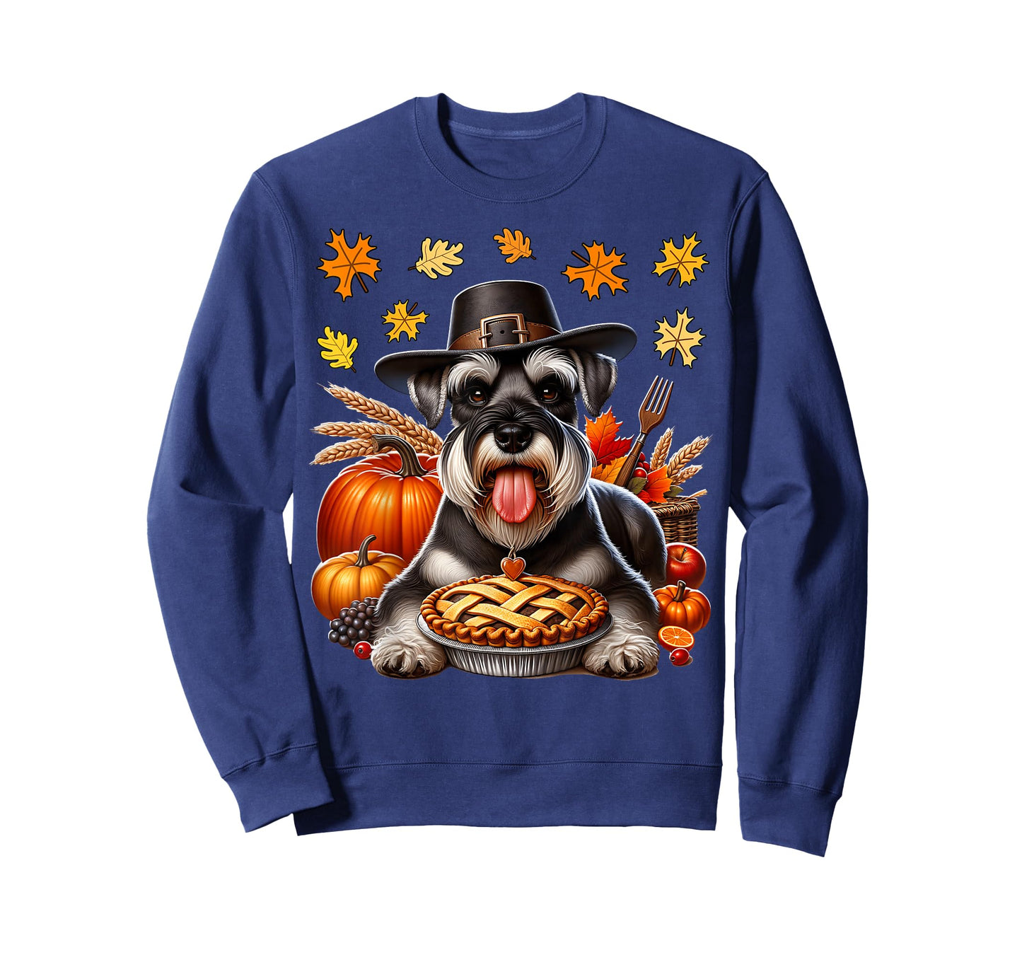 Schnauzer Thanksgiving Schnauzer Thanksgiving T-Shirt