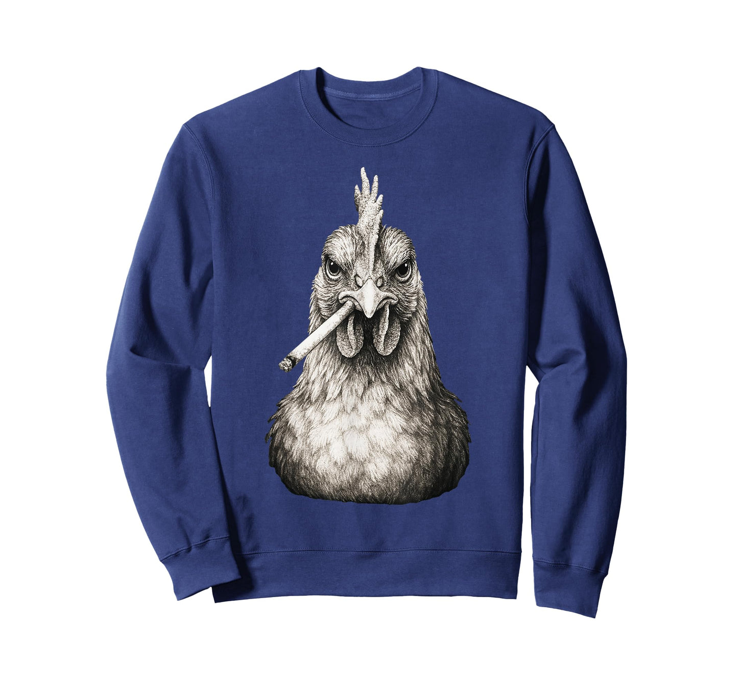 Funny Smoking Chicken Cigarette Gen Z Meme Farm Animal T-Shirt
