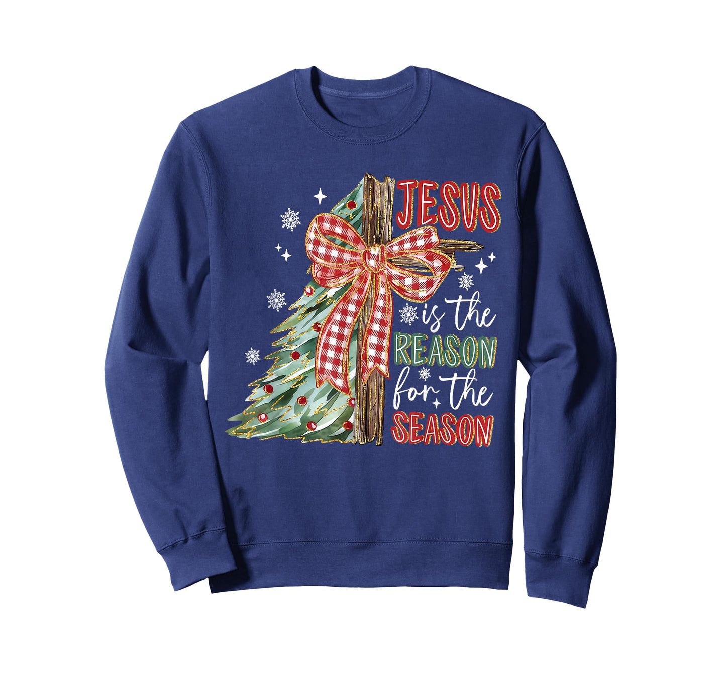 Jesus is The Reason for A Season Preppy Christmas T-Shirt