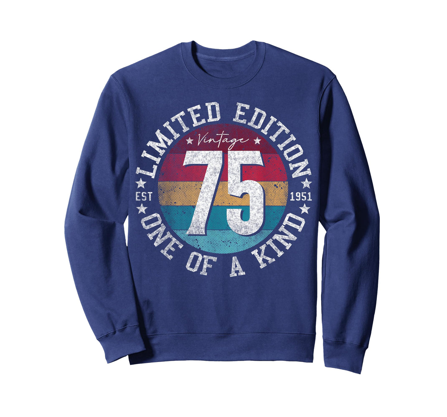 75 Year Old Gifts Vintage 1951 Limited Edition 75th Birthday T-Shirt