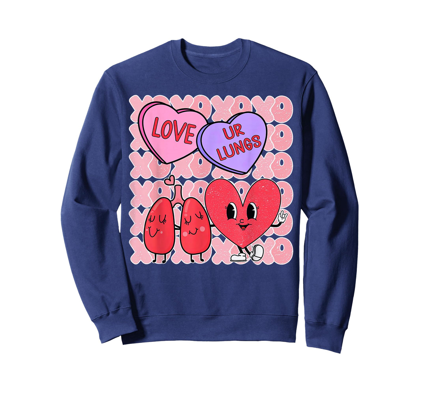 Respiratory Therapist Valentines Day RT Lung Pulmonologist T-Shirt