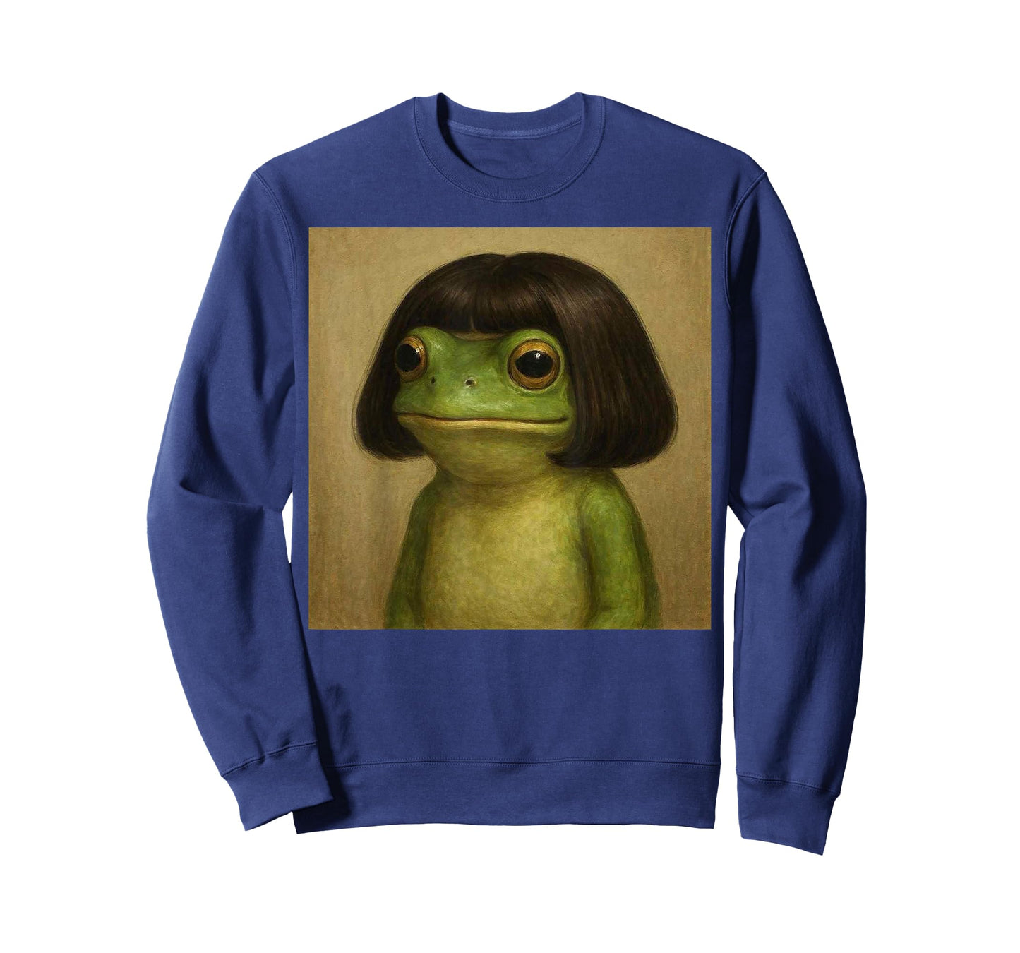 Funny Frog Bob Haircut Meme for Men Women Kids T-Shirt